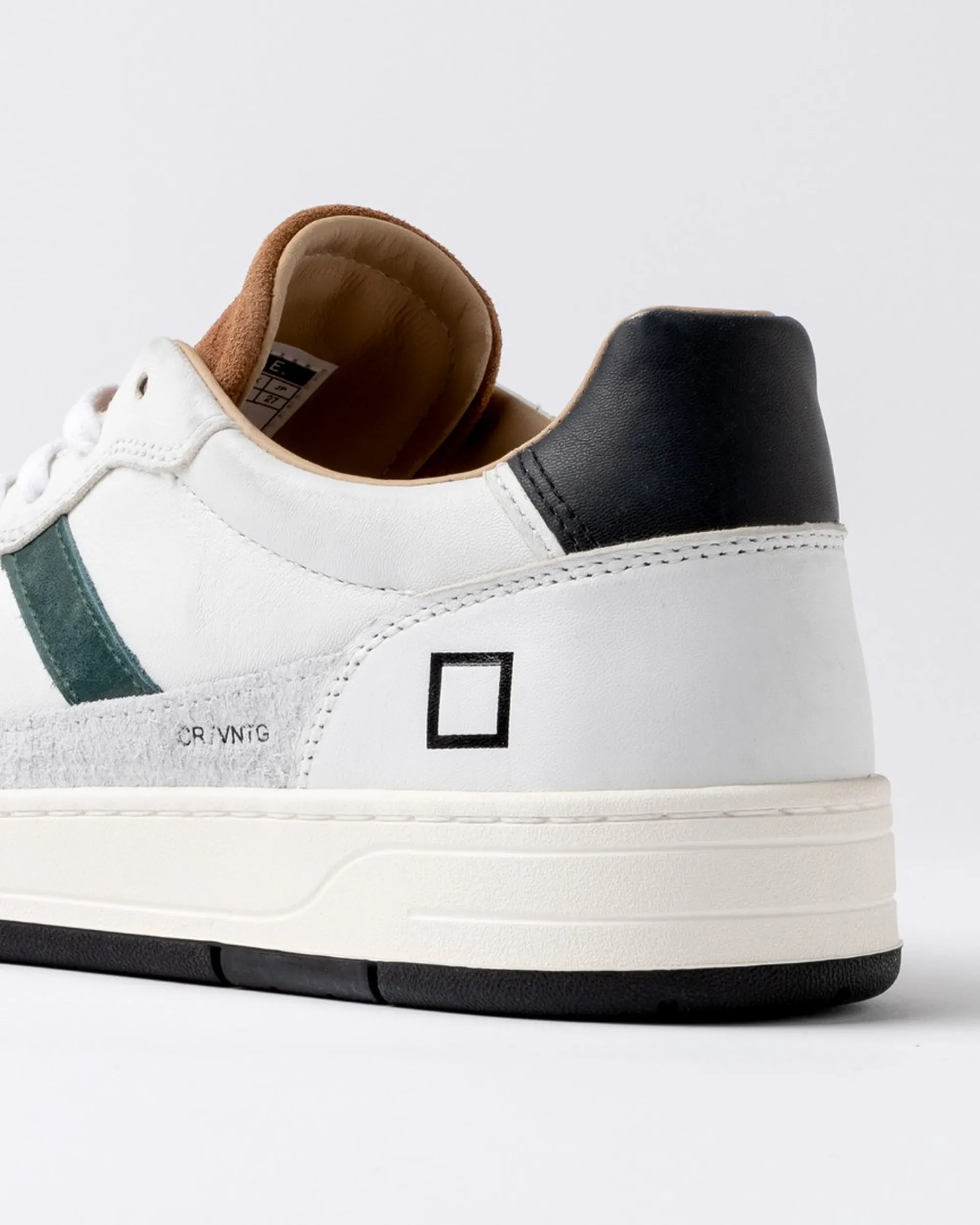 D.A.T.E. B'Sneakers Court 2.0 Vintage' White M431-C2-Vn-Wi 152790
