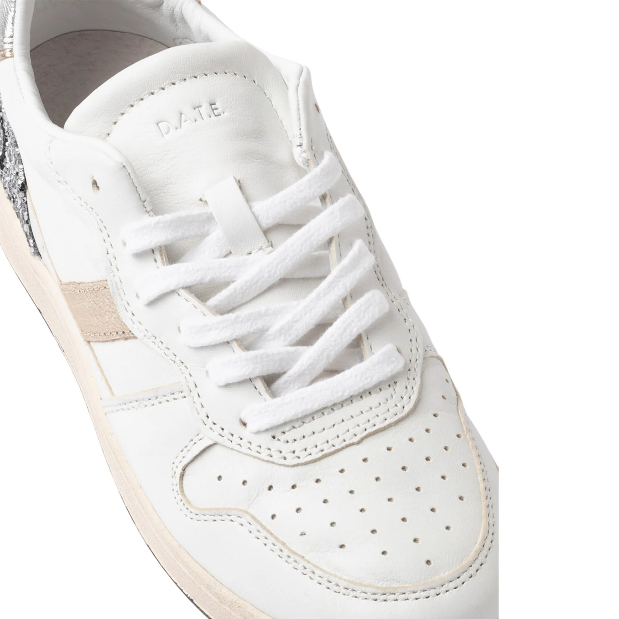 D.A.T.E. Sneakers Court 2.0 Vintage Bianco W431-C2-Vc-Ws 157605