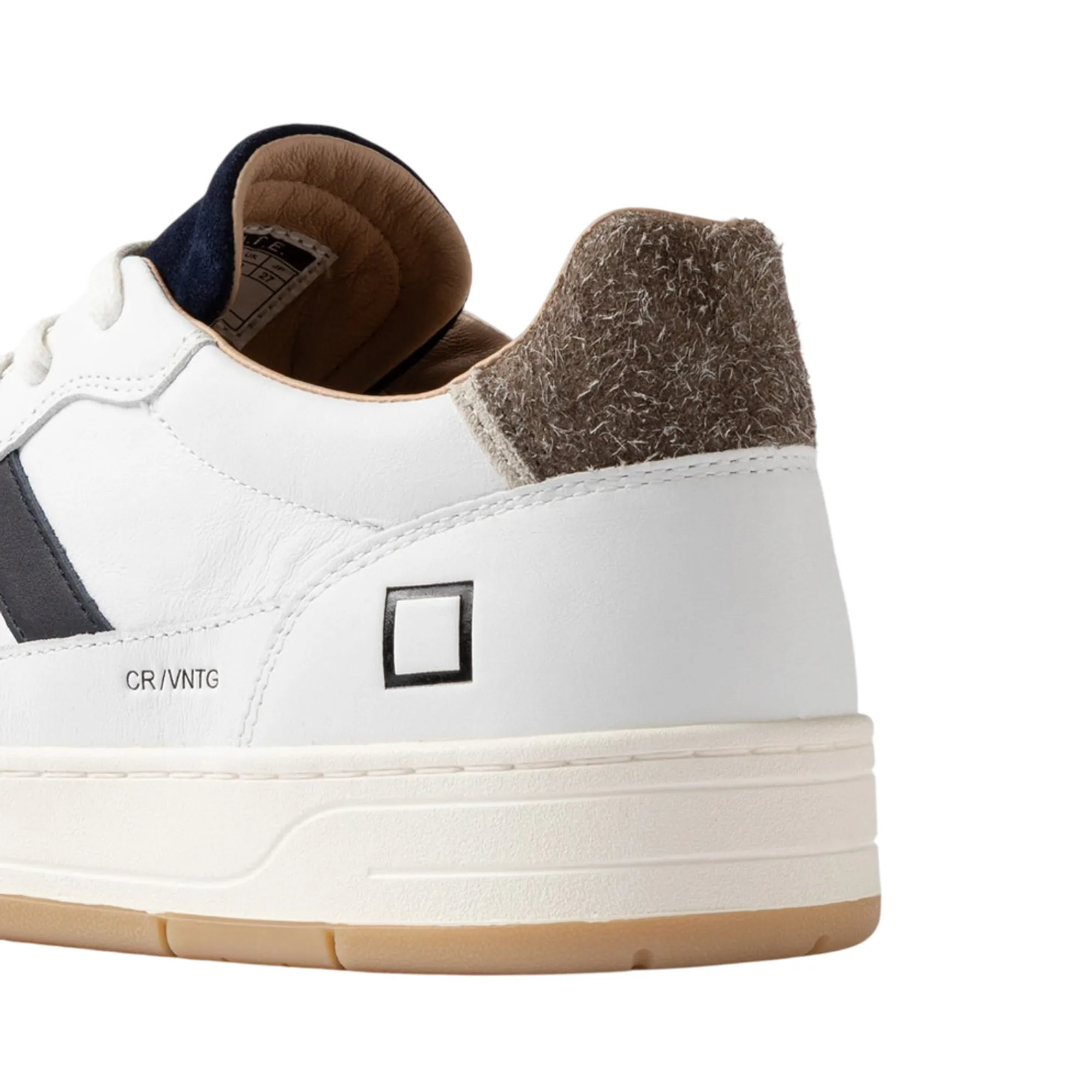 D.A.T.E. Sneakers Court 2.0 Vintage Date Bianco M451-C2-Vn-Wn 184944