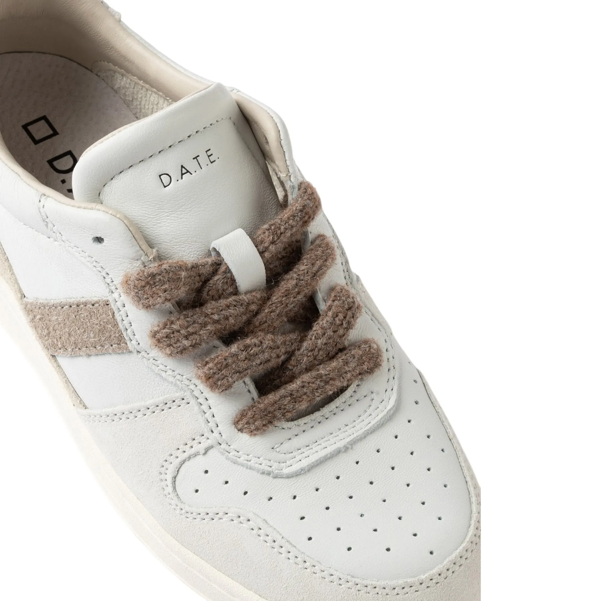 D.A.T.E. Sneakers Court 2.0 Vintage Date Bianco W451-C2-Vn-Ws 184904