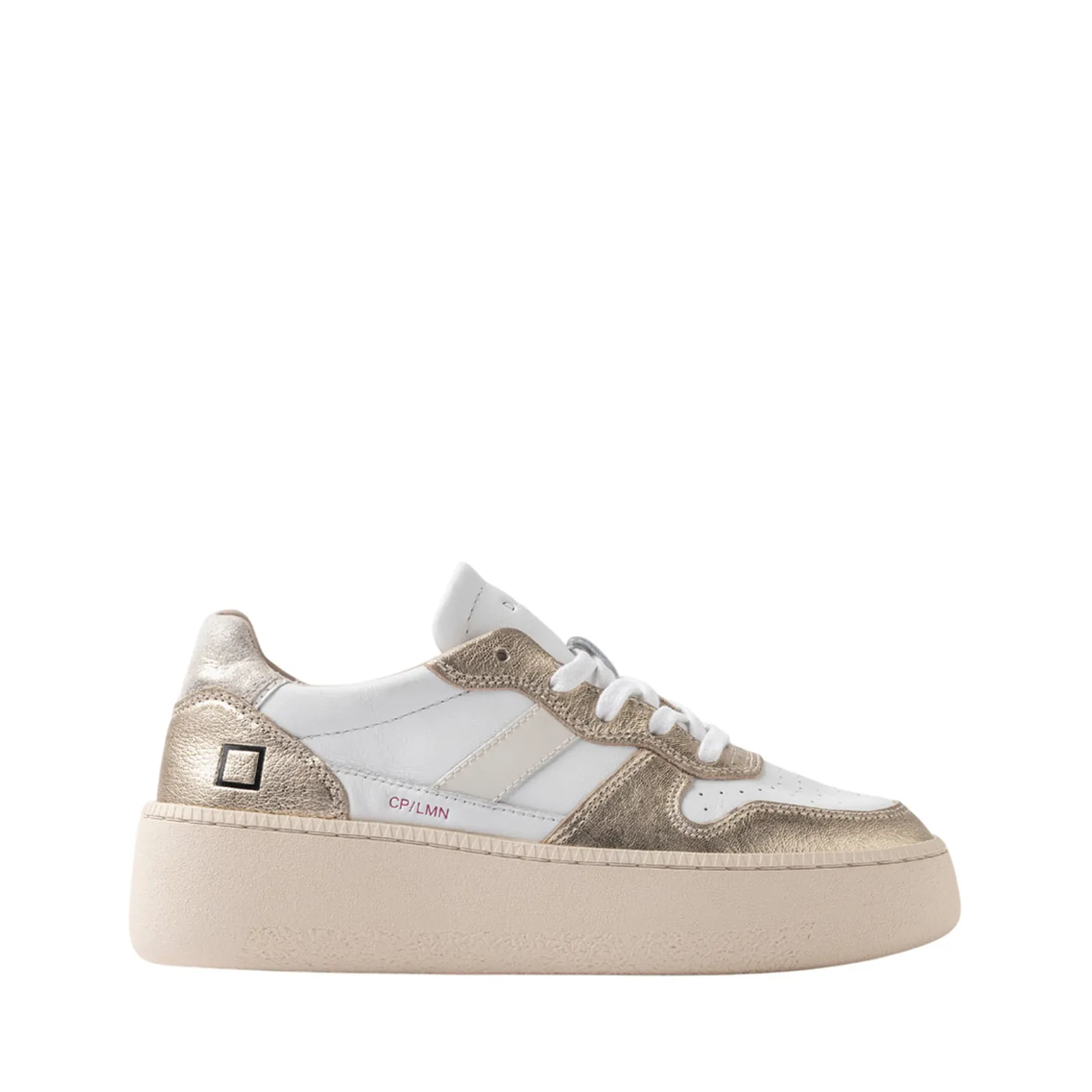 D.A.T.E. Sneakers Court Platform Bianco W431-Cp-Lm-Pl 157608