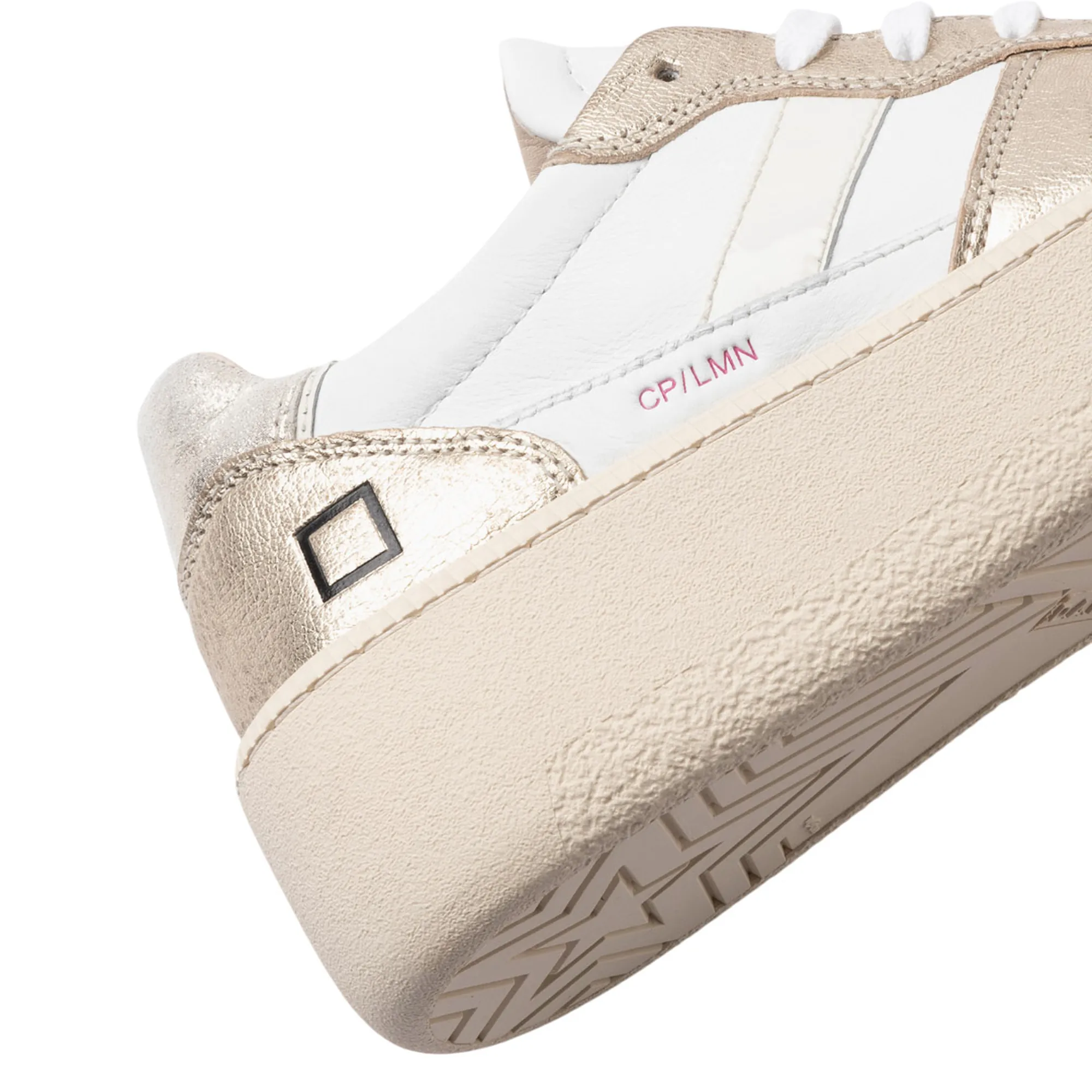 D.A.T.E. B'Sneakers Court Platform' White W431-Cp-Lm-Pl 157612
