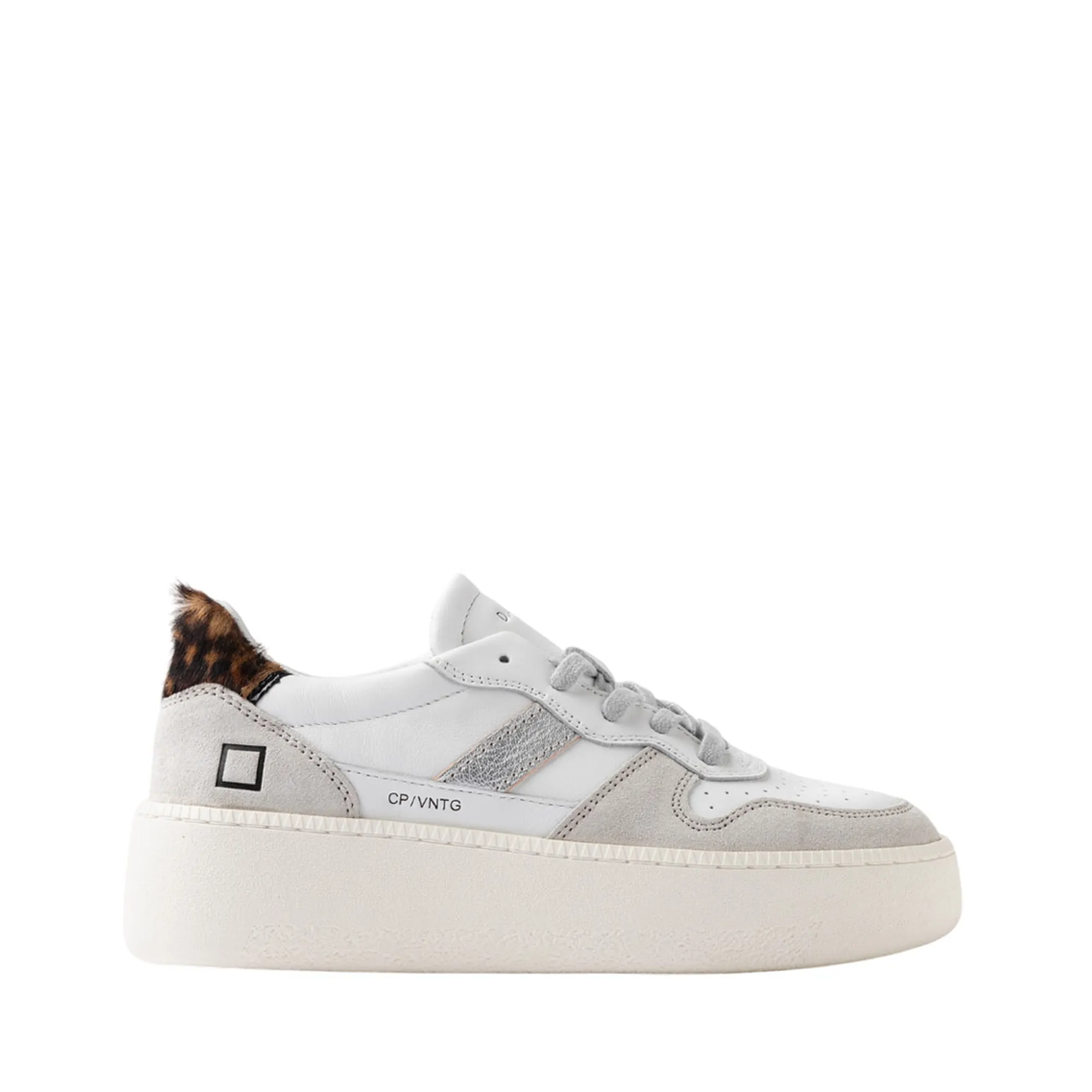 D.A.T.E. Sneakers Court Platform Bianco W431-Cp-Vc-Wd 157615
