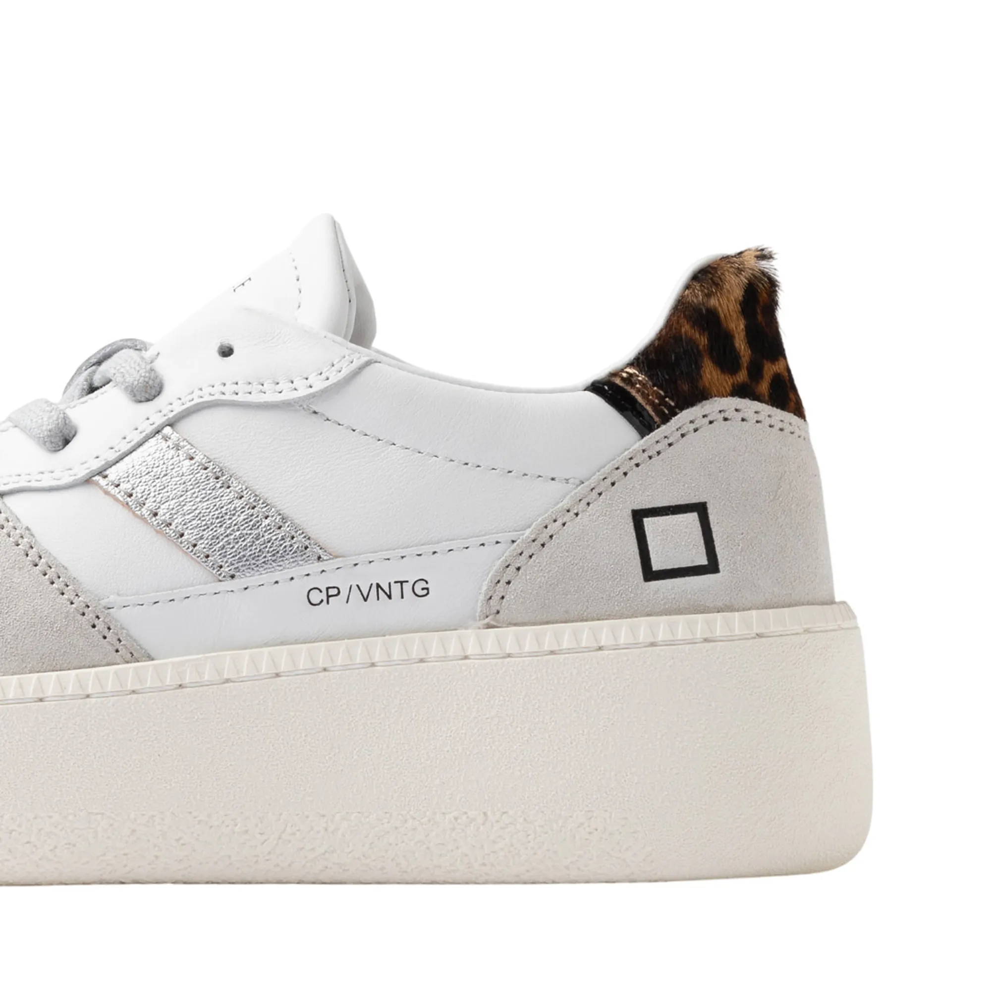 D.A.T.E. Sneakers Court Platform Bianco W431-Cp-Vc-Wd 157616