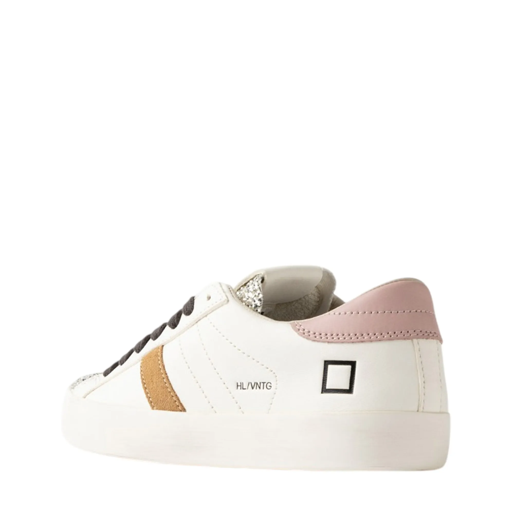 D.A.T.E Sneakers Hill Low Vintage Bianco W451-Hl-Vn-Mp 201717