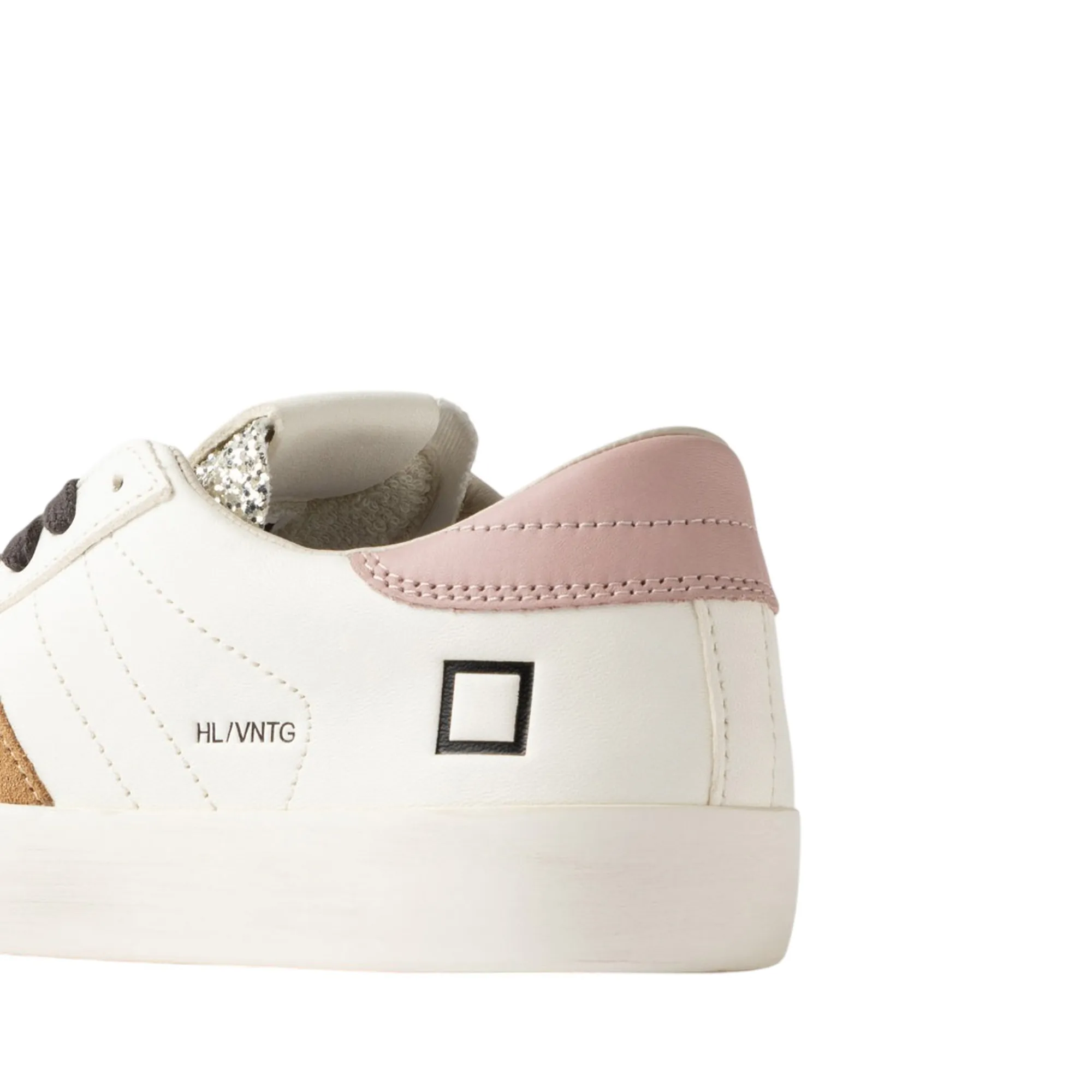 D.A.T.E Sneakers Hill Low Vintage Bianco W451-Hl-Vn-Mp 201719