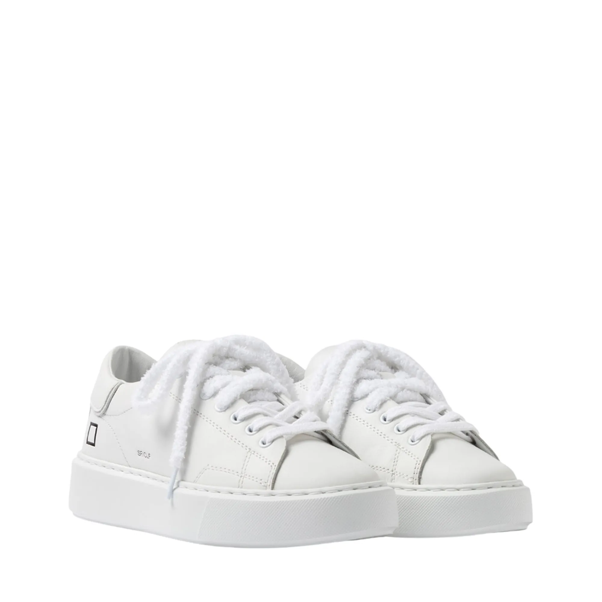 D.A.T.E. B'Sneakers Sfera Calf' White W441-Sf-Ca-Wh 170669