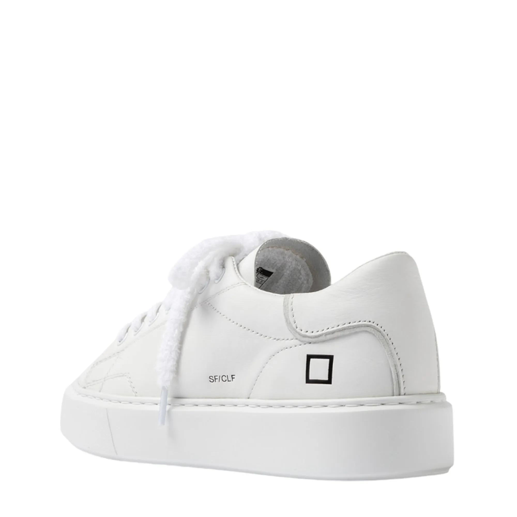 D.A.T.E. B'Sneakers Sfera Calf' White W441-Sf-Ca-Wh 170670