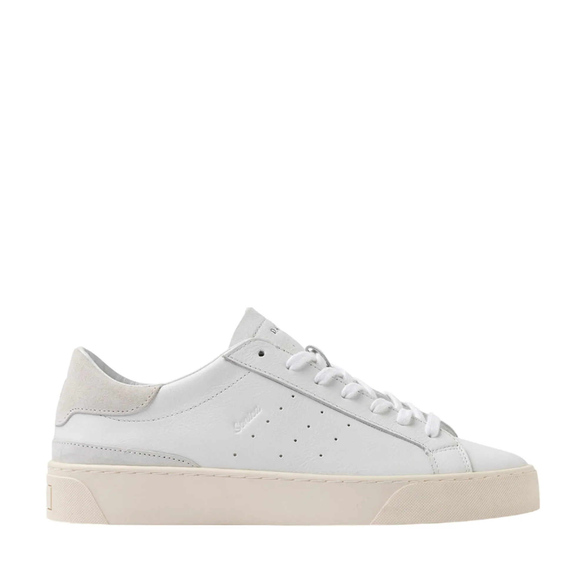 D.A.T.E. Sneakers Sonica Calf Bianco M441-So-Ca-Wh 170714