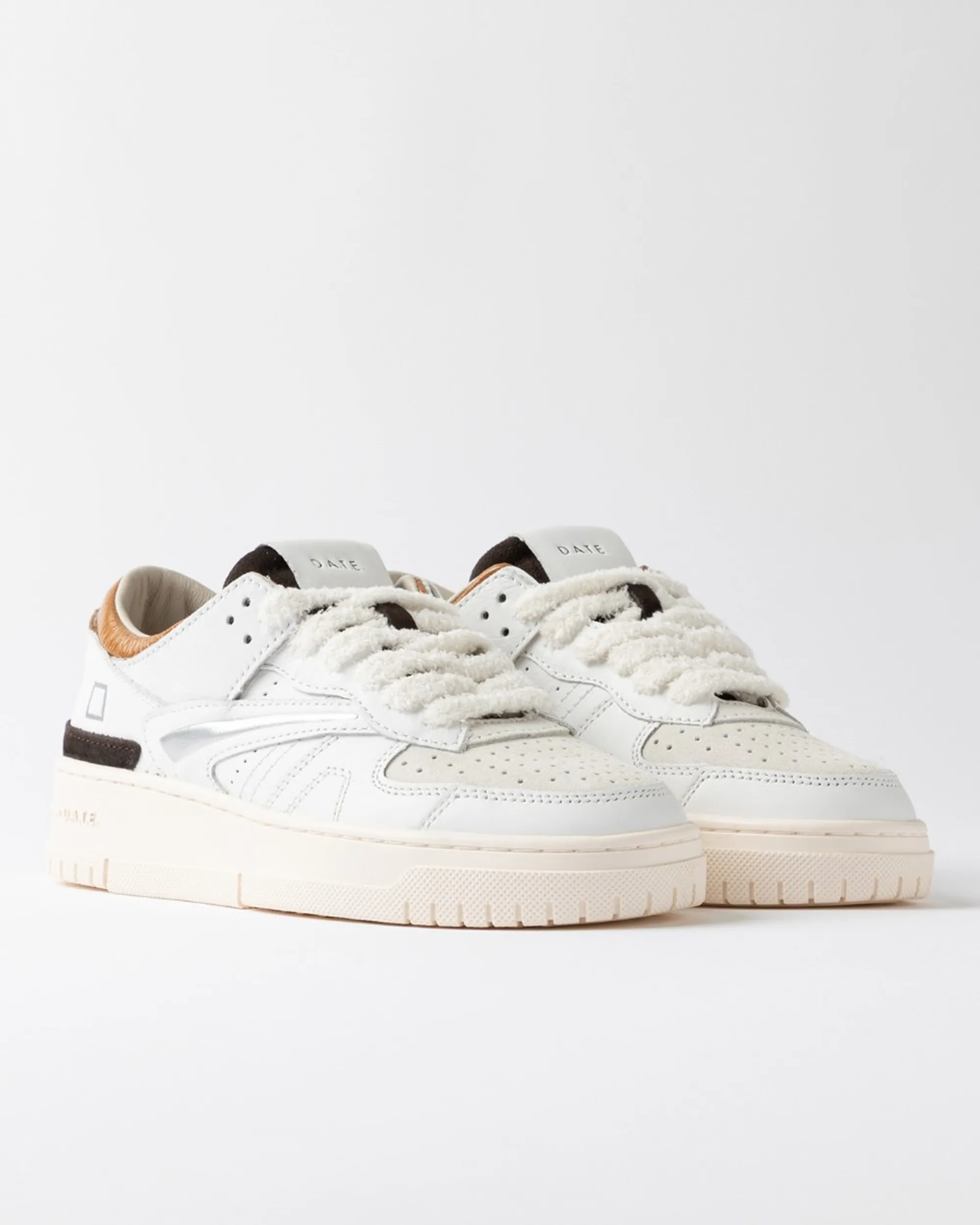 D.A.T.E. B'Sneakers Torneo Colored Date' White W451-To-Co-Wi 184100
