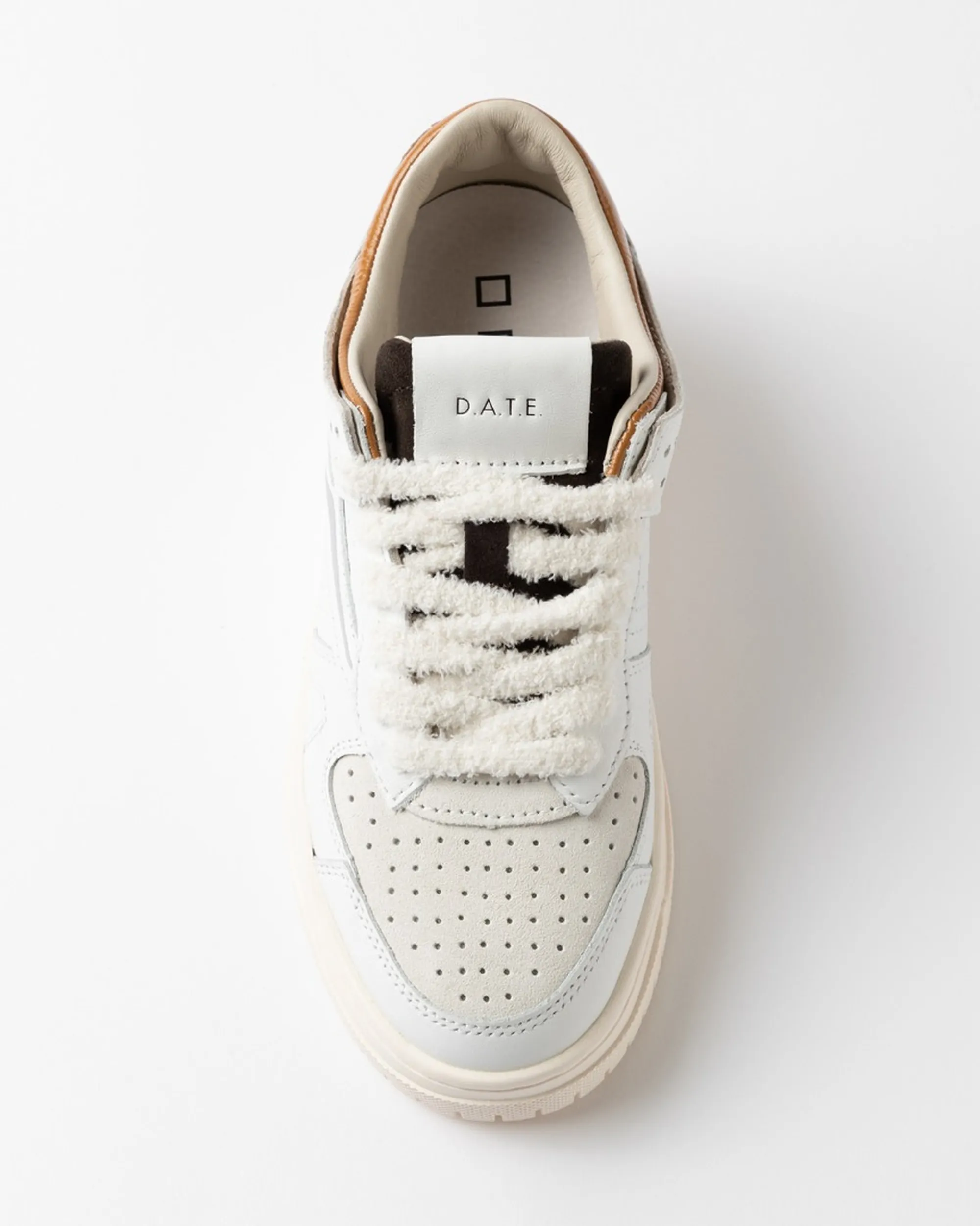 D.A.T.E. B'Sneakers Torneo Colored Date' White W451-To-Co-Wi 184102