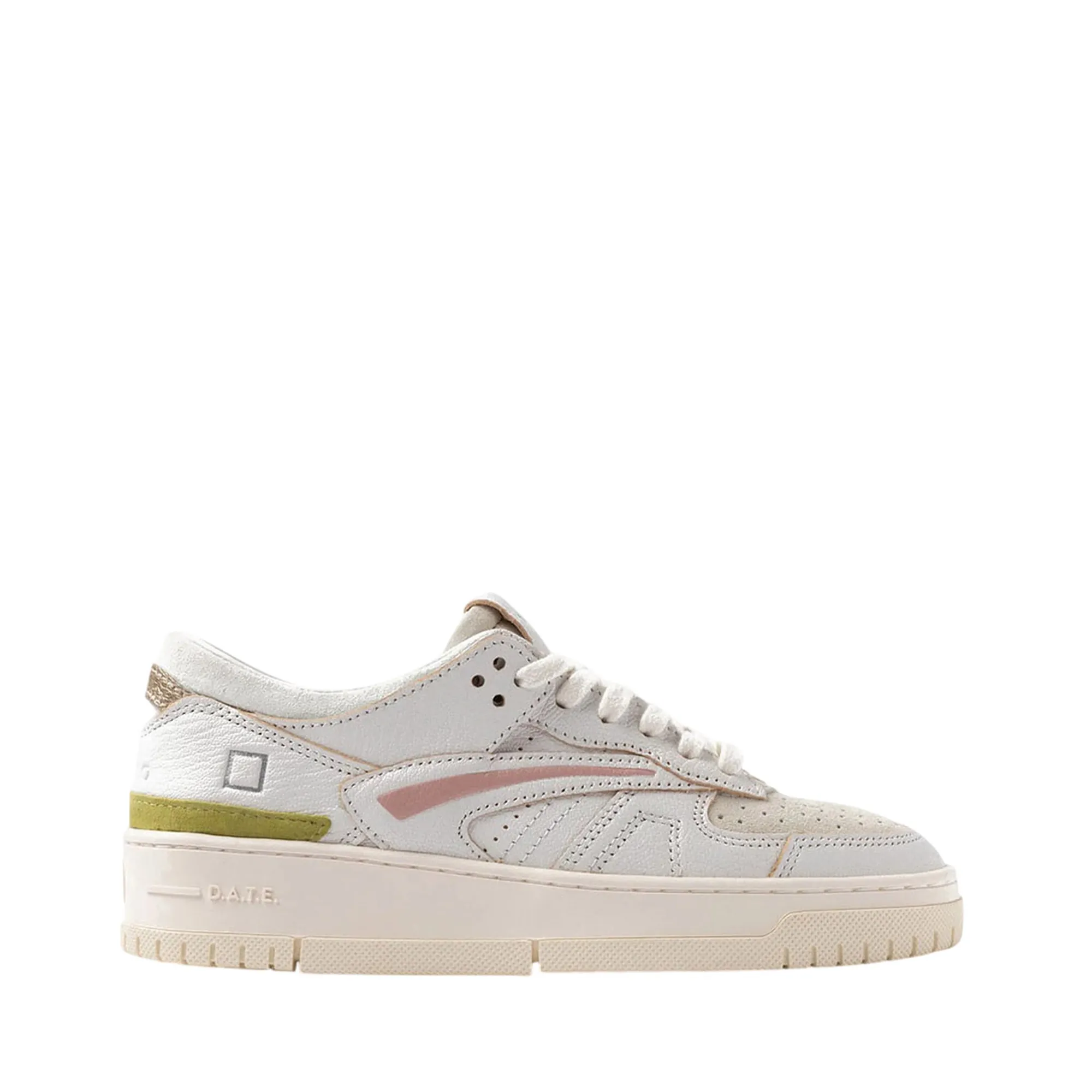 D.A.T.E. Sneakers Torneo Natural Date Bianco W441-To-Nt-Wp 181000