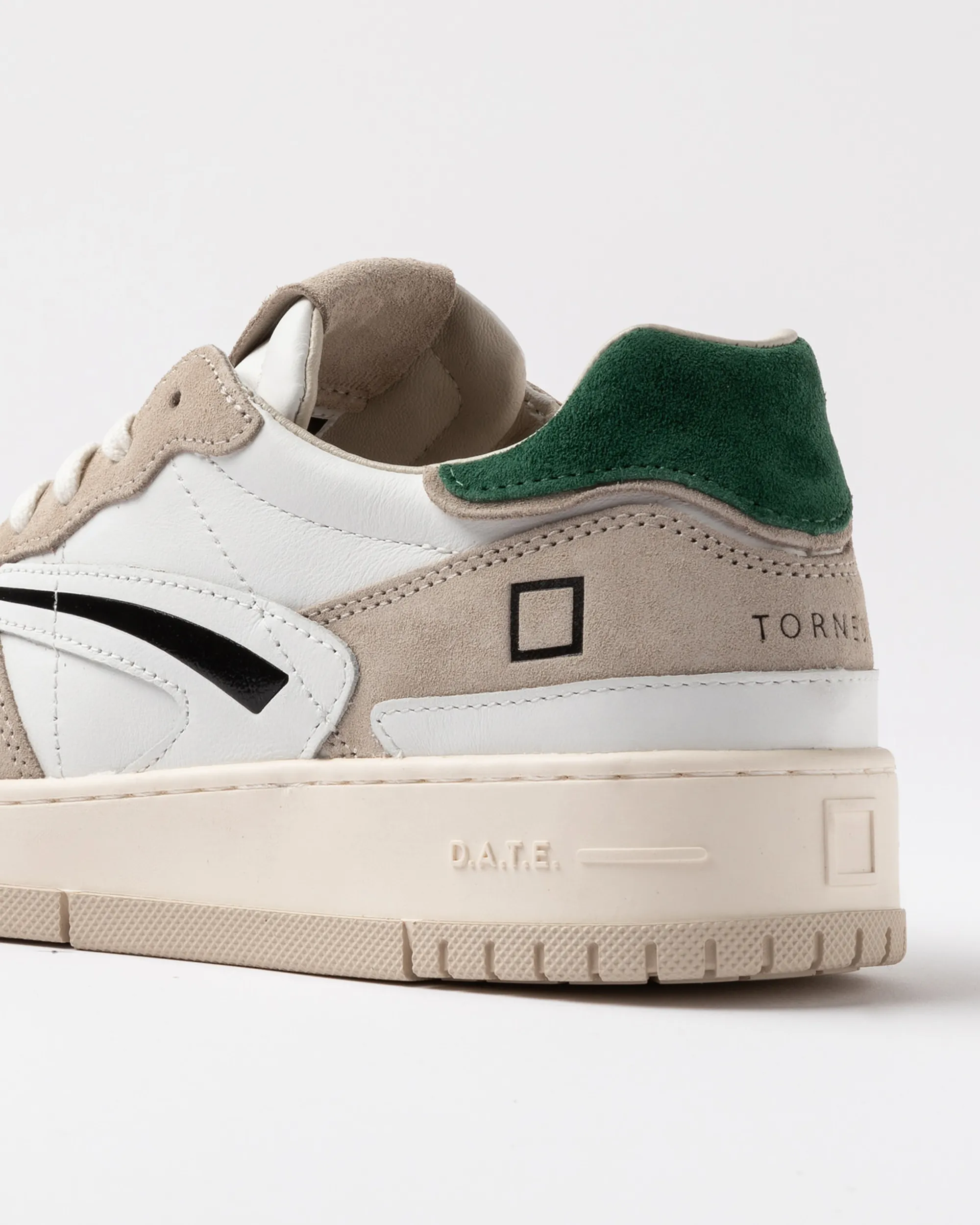 D.A.T.E. B'Sneakers Torneo Pure Calf' Taupe M441-Tp-Ca-Wg 170550