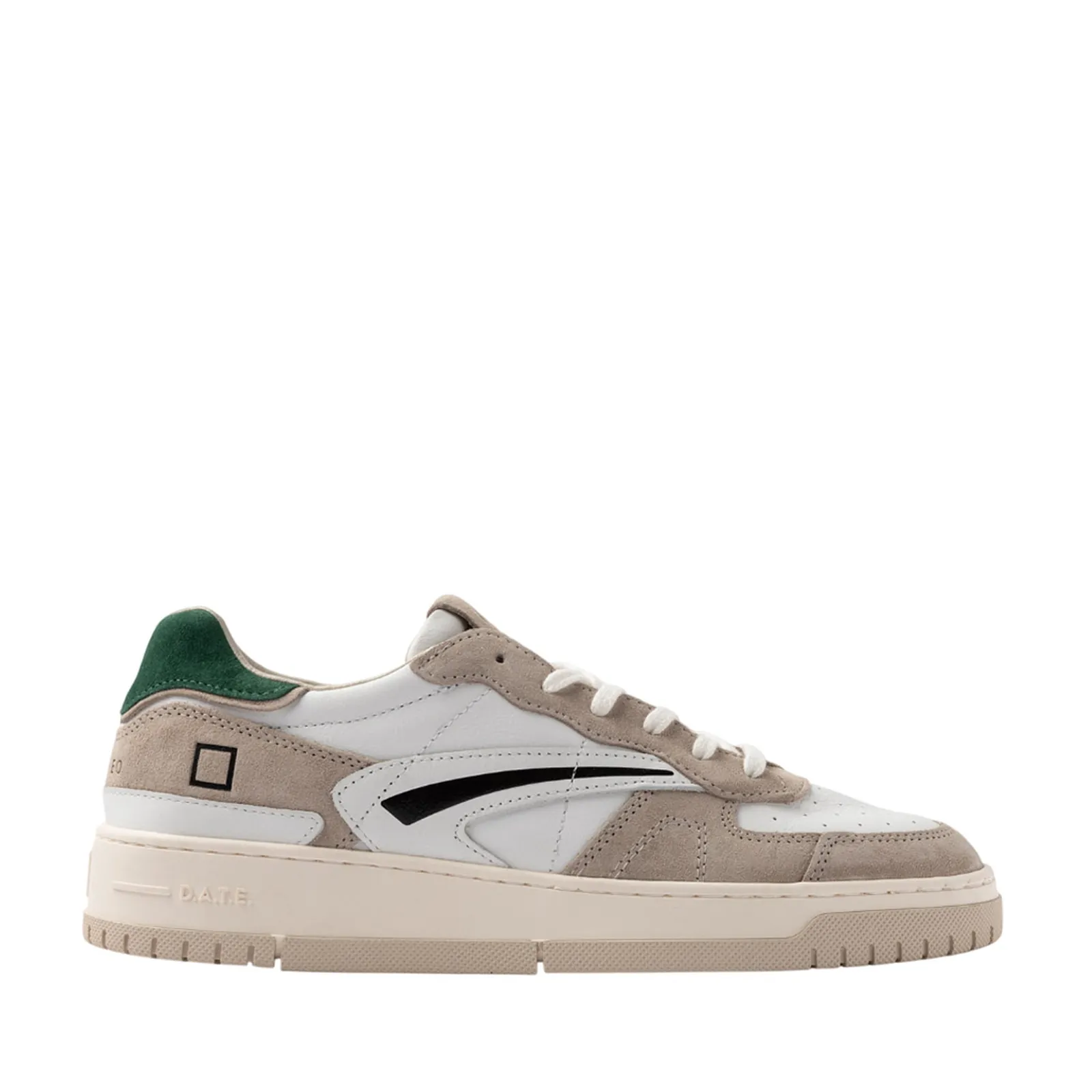 D.A.T.E. Sneakers Torneo Pure Calf Taupe M441-Tp-Ca-Wg 170700