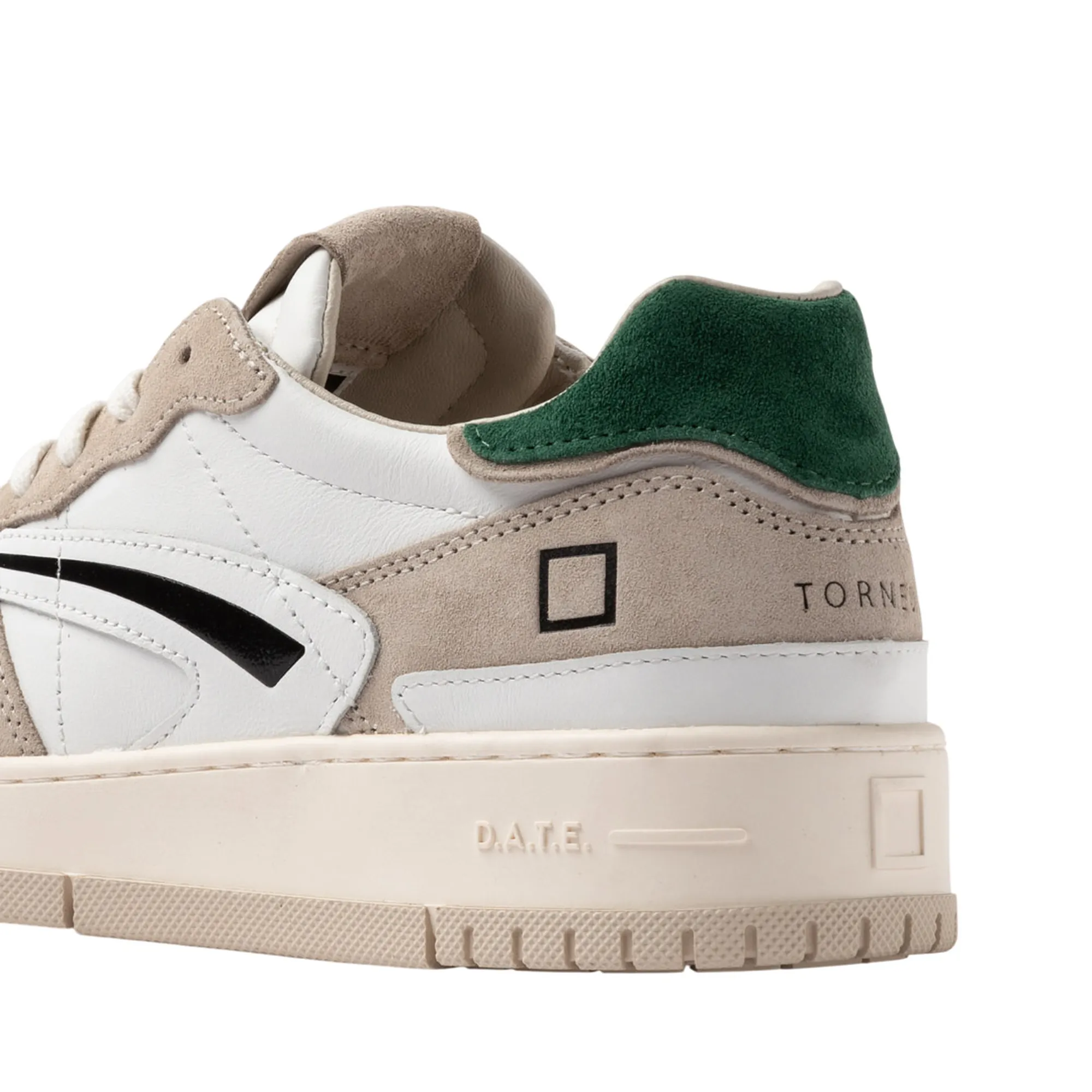 D.A.T.E. Sneakers Torneo Pure Calf Taupe M441-Tp-Ca-Wg 170704