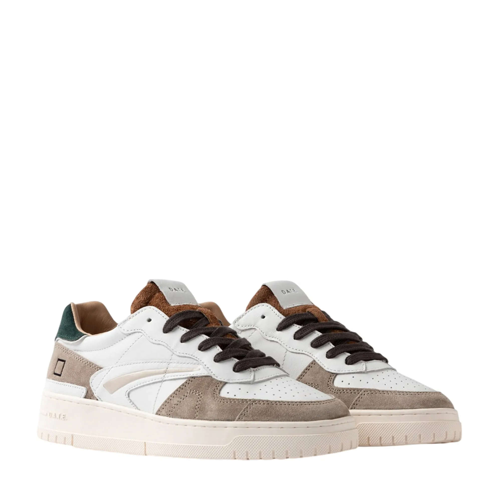 D.A.T.E. B'Pure Claf Tournament Sneakers' White M451-Tp-Ca-Wg 184918