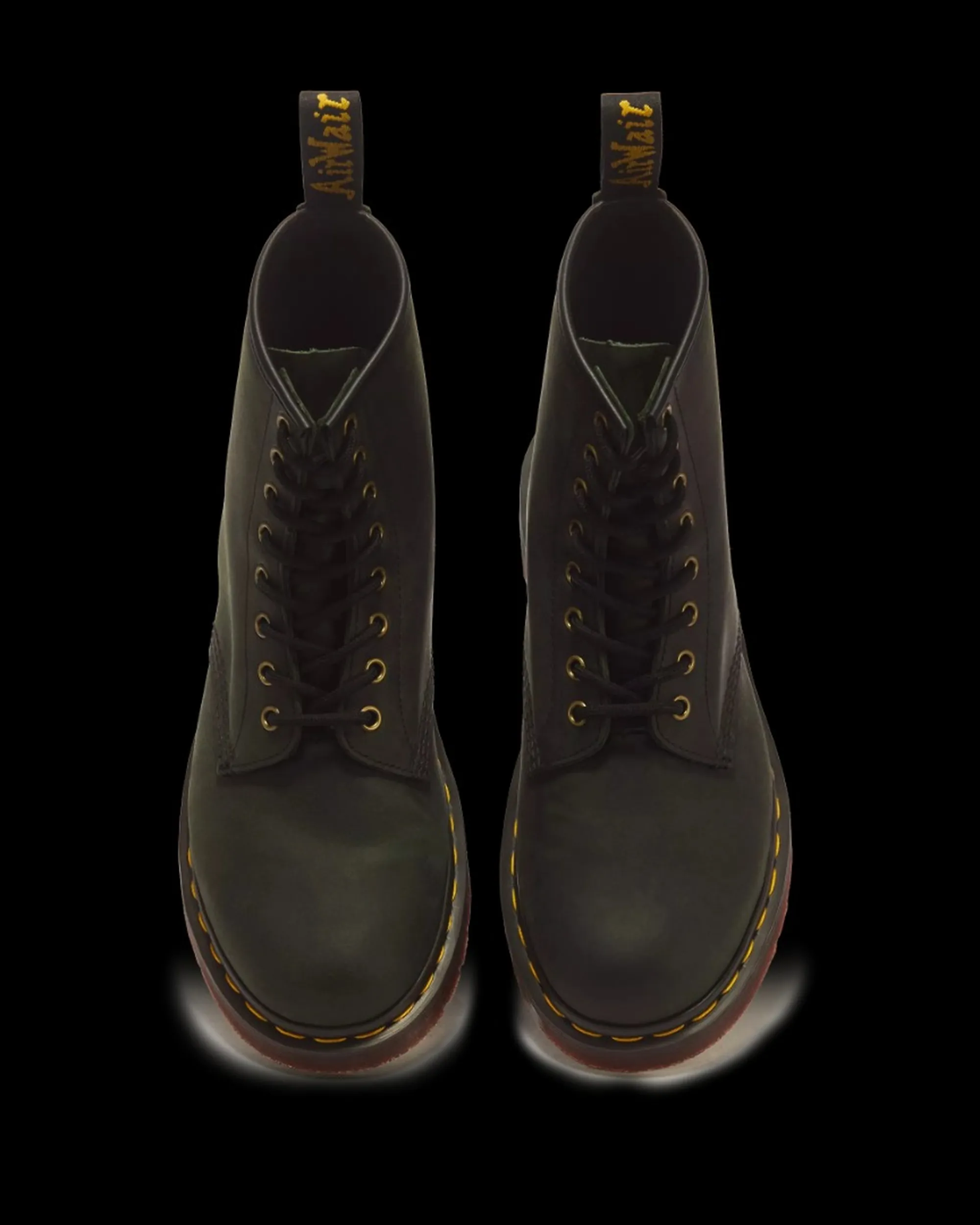 Dr. Martens B'1460 Crazy Horse Leather Boot' Green 11822300 198684
