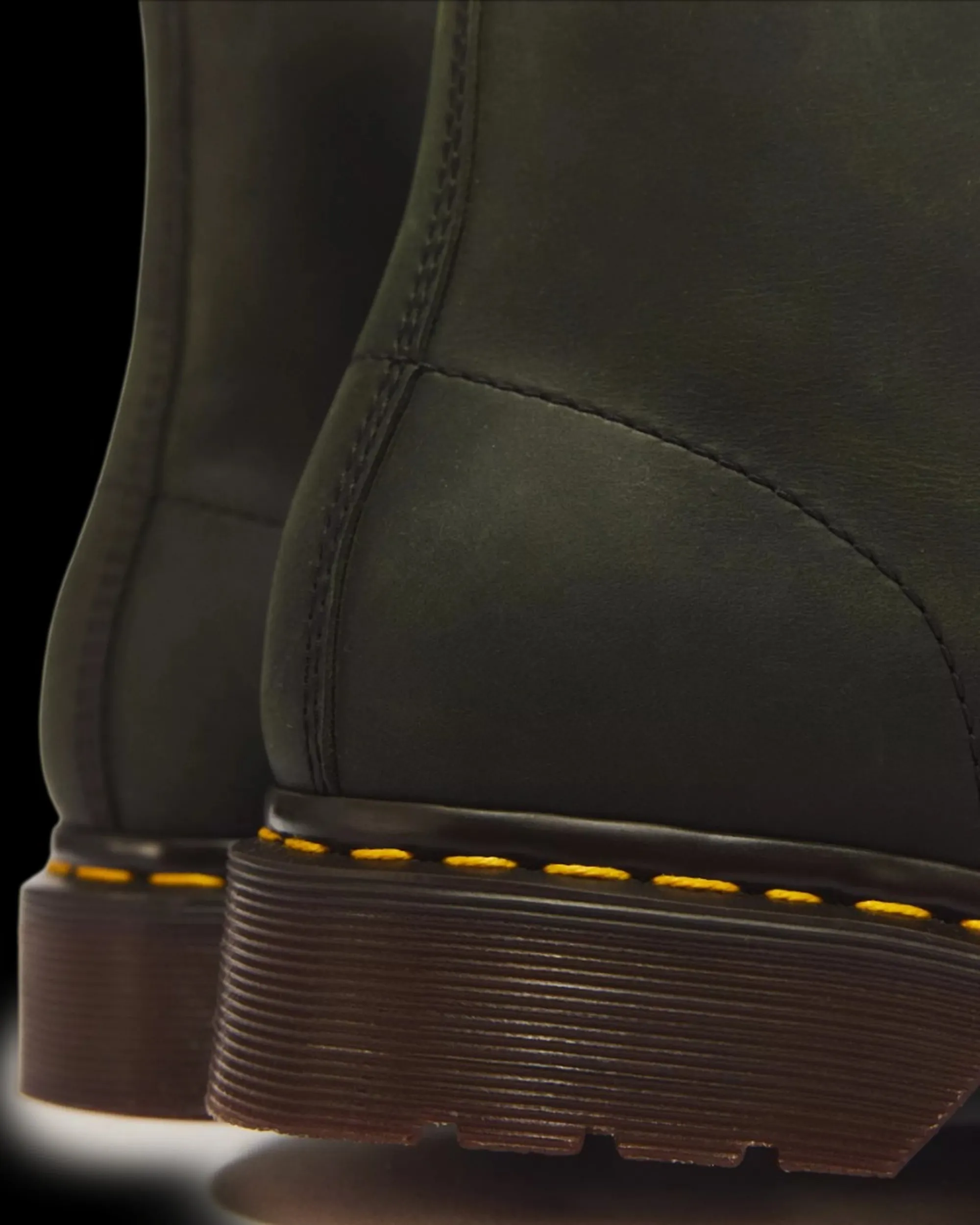 Dr. Martens B'1460 Crazy Horse Leather Boot' Green 11822300 198688