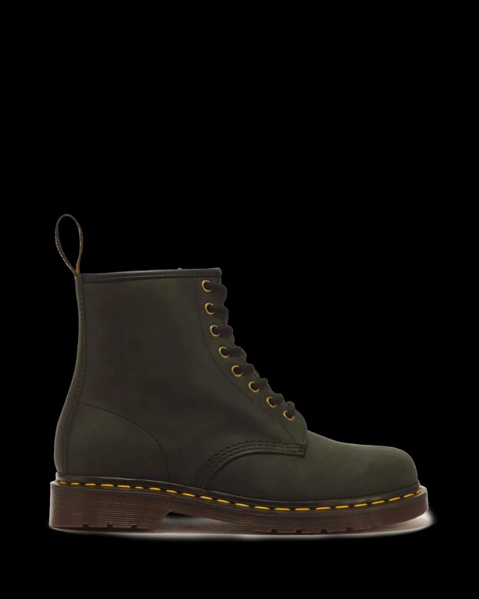 Dr. Martens Stivale 1460 In Pelle Crazy Horse Verde 11822300 198689