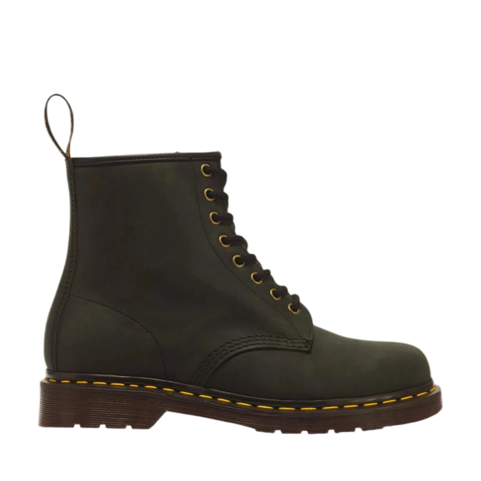 Dr. Martens Stivale 1460 In Pelle Crazy Horse Verde 11822300 199380