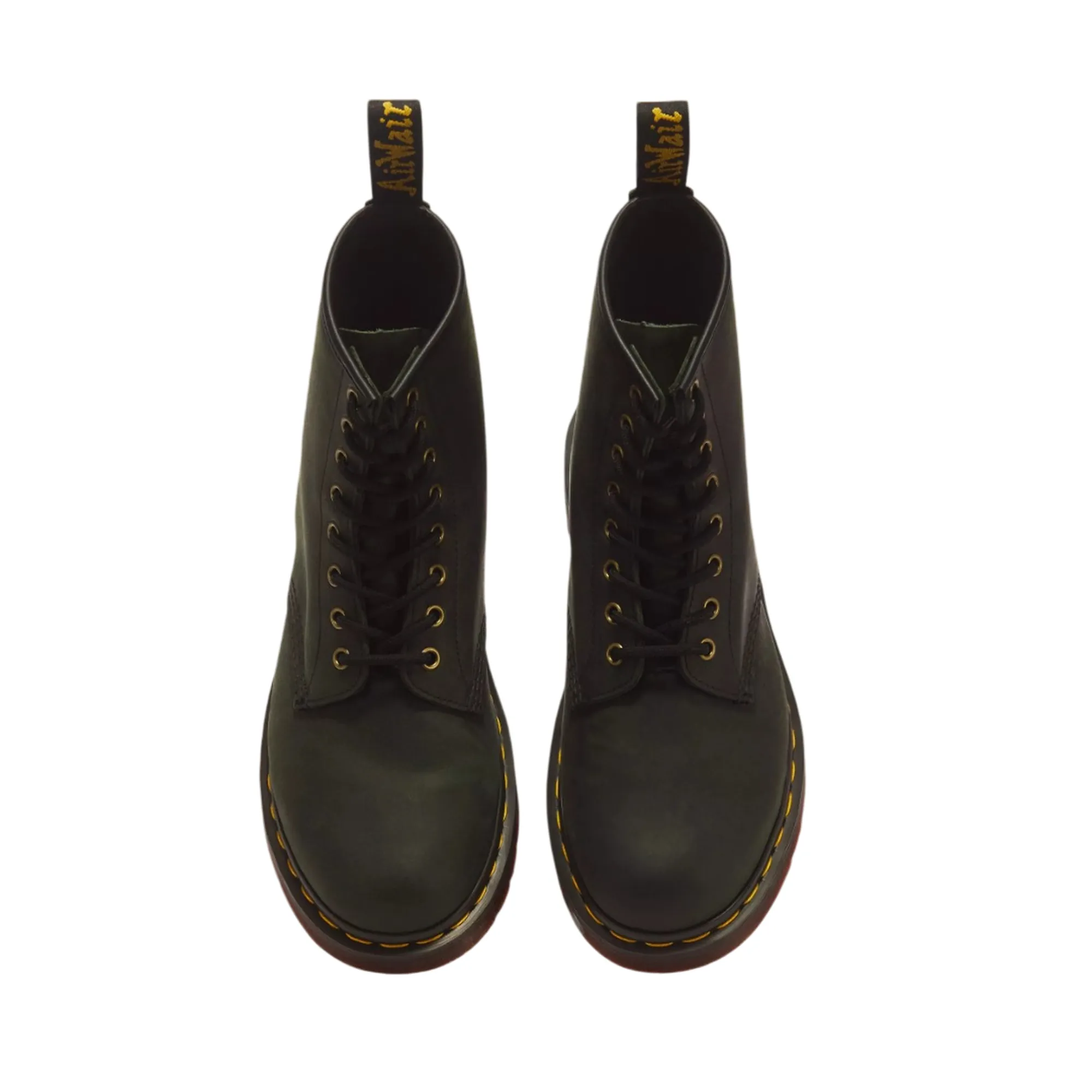 Dr. Martens Stivale 1460 In Pelle Crazy Horse Verde 11822300 199383