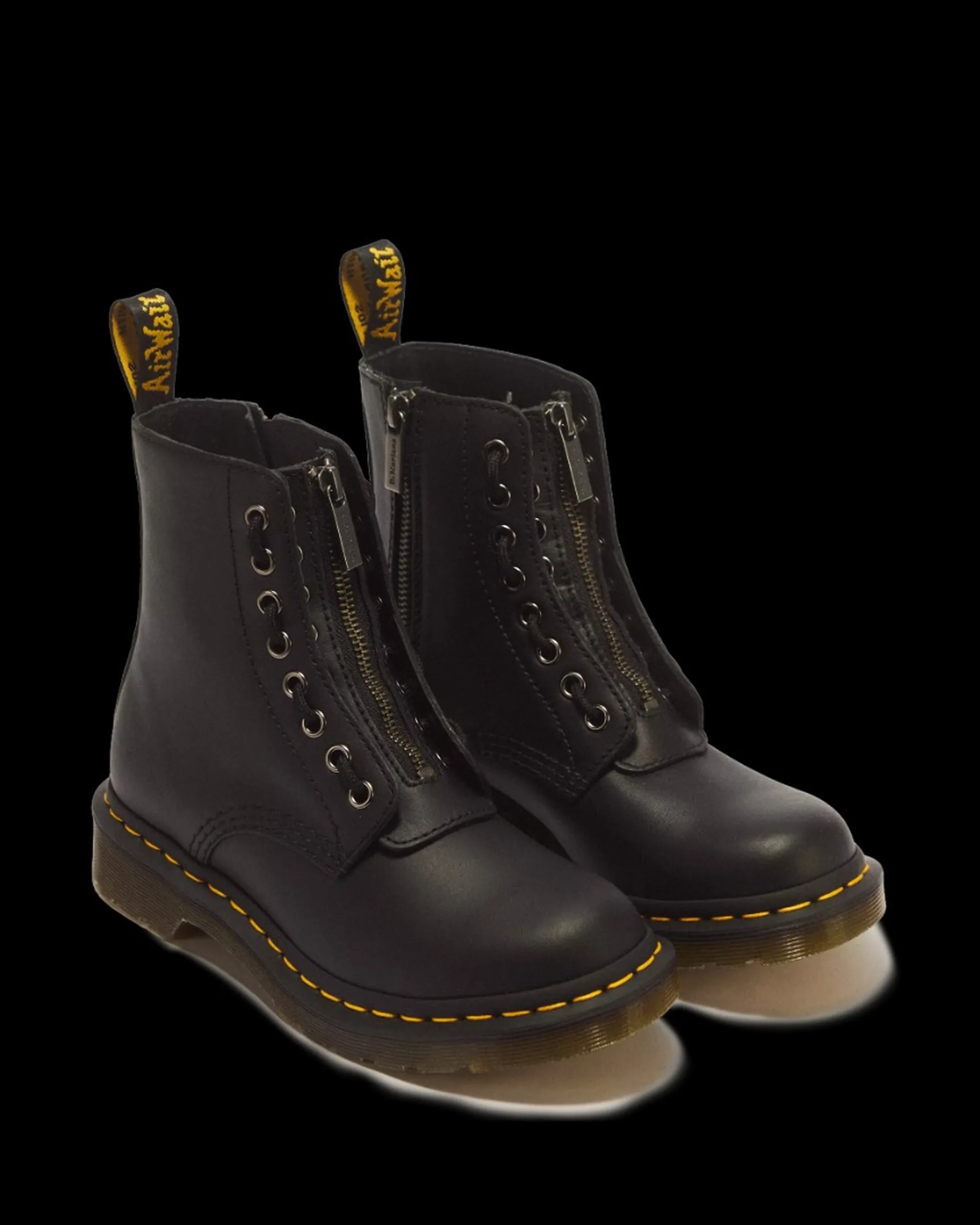 Dr. Martens Stivale 1460 Pascal Nappa Zip Nero 23863001 191837