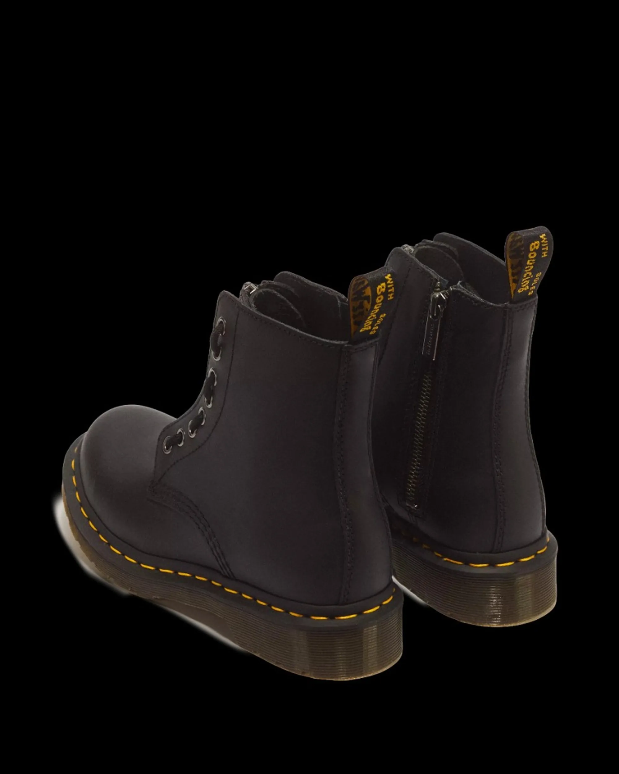 Dr. Martens Stivale 1460 Pascal Nappa Zip Nero 23863001 191838