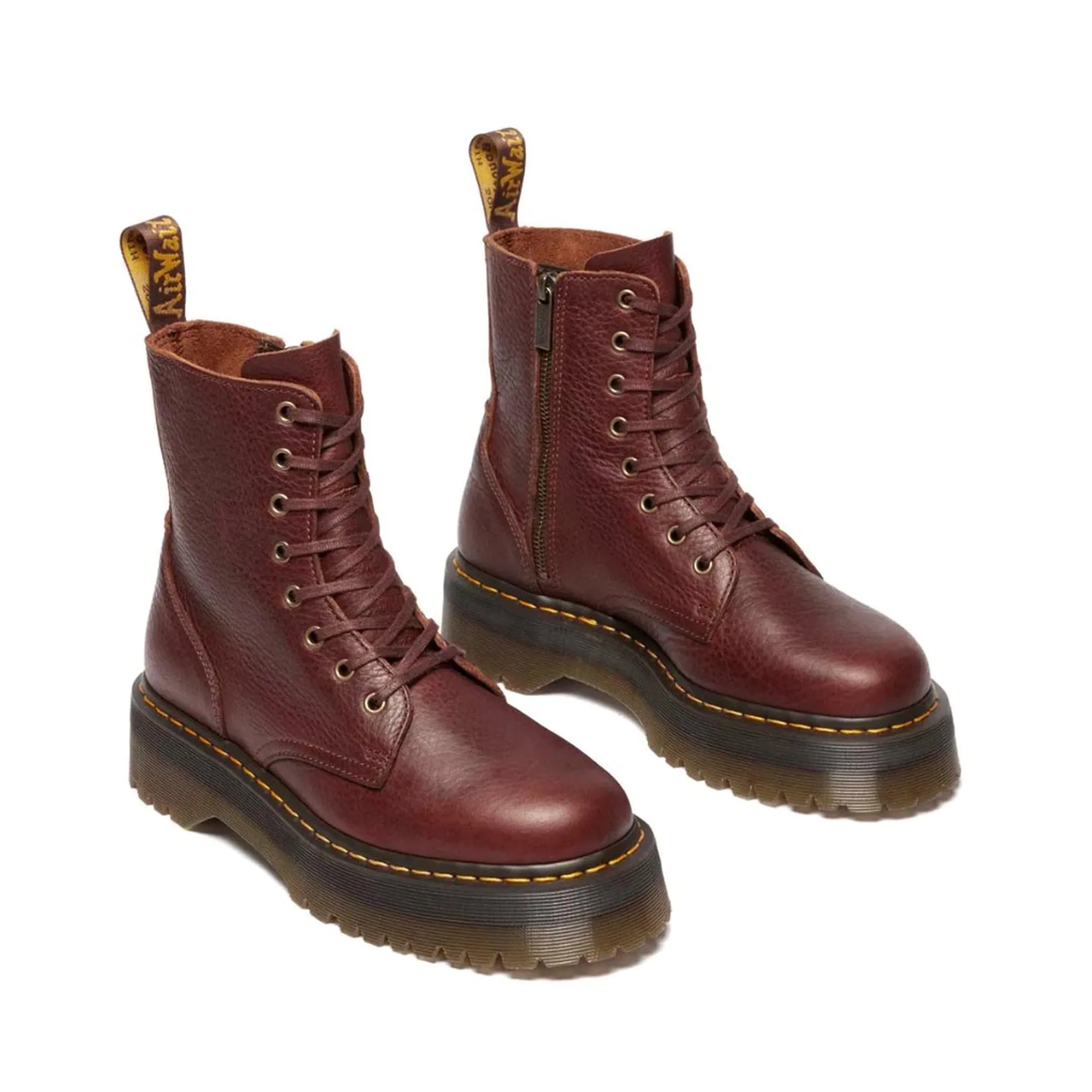 Dr. Martens Stivale Platform Jadon Bordeaux 41324200 164981