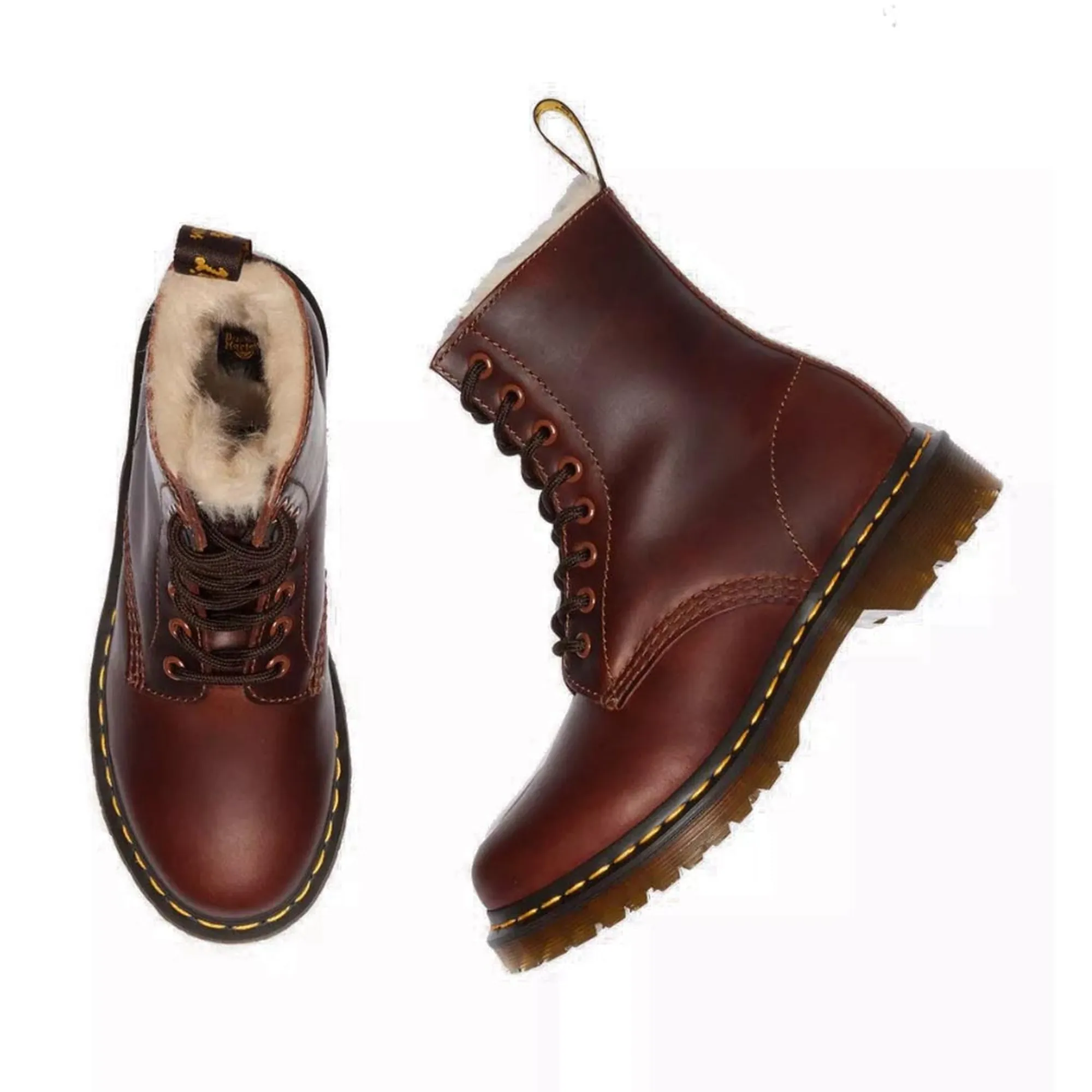 Dr. Martens B'Stivaletti 1460 ' Brown 23912243 167823