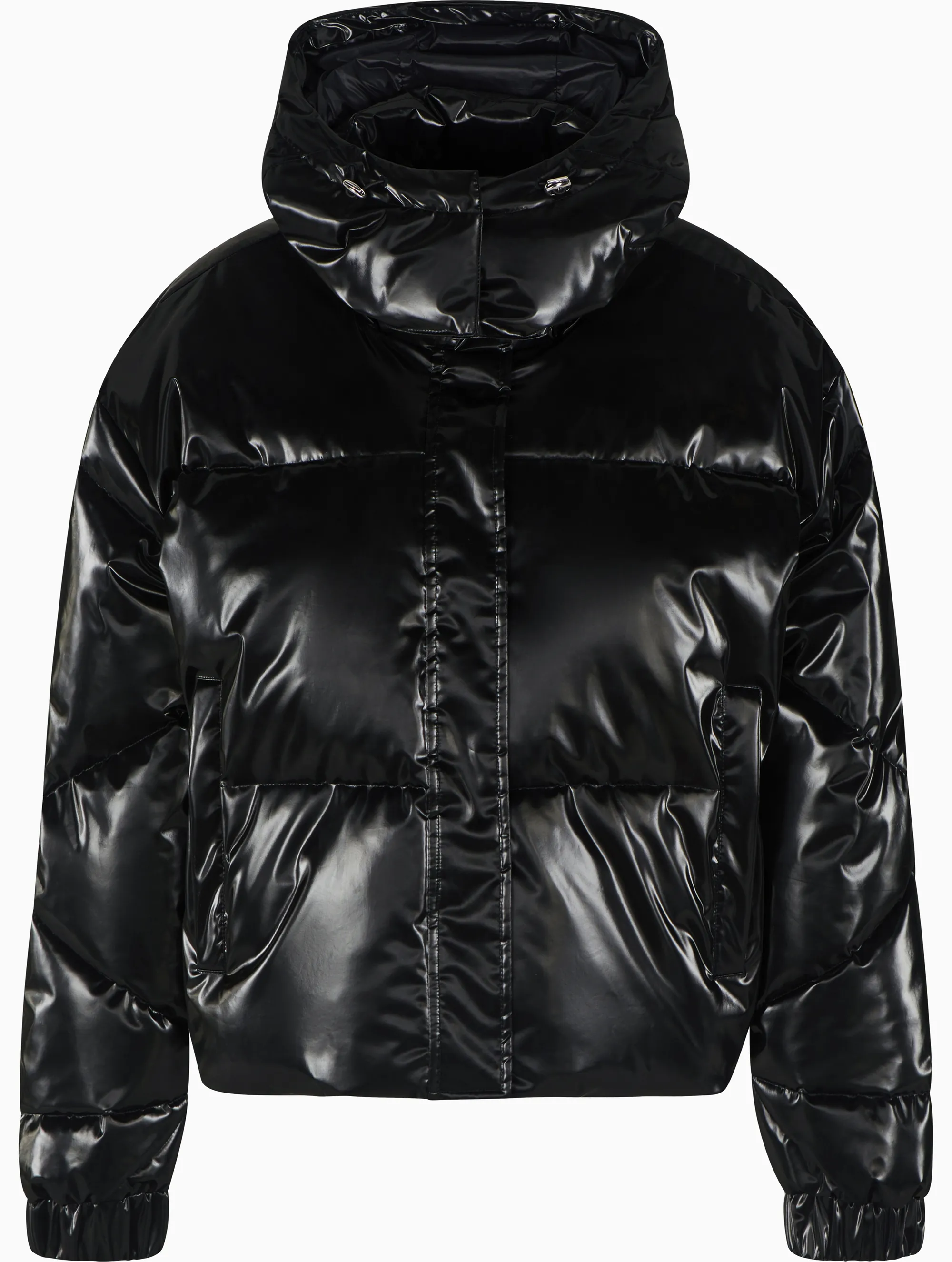 Ea7 Bomber In Nylon Lucido Nero 7W000808Af14805 161491