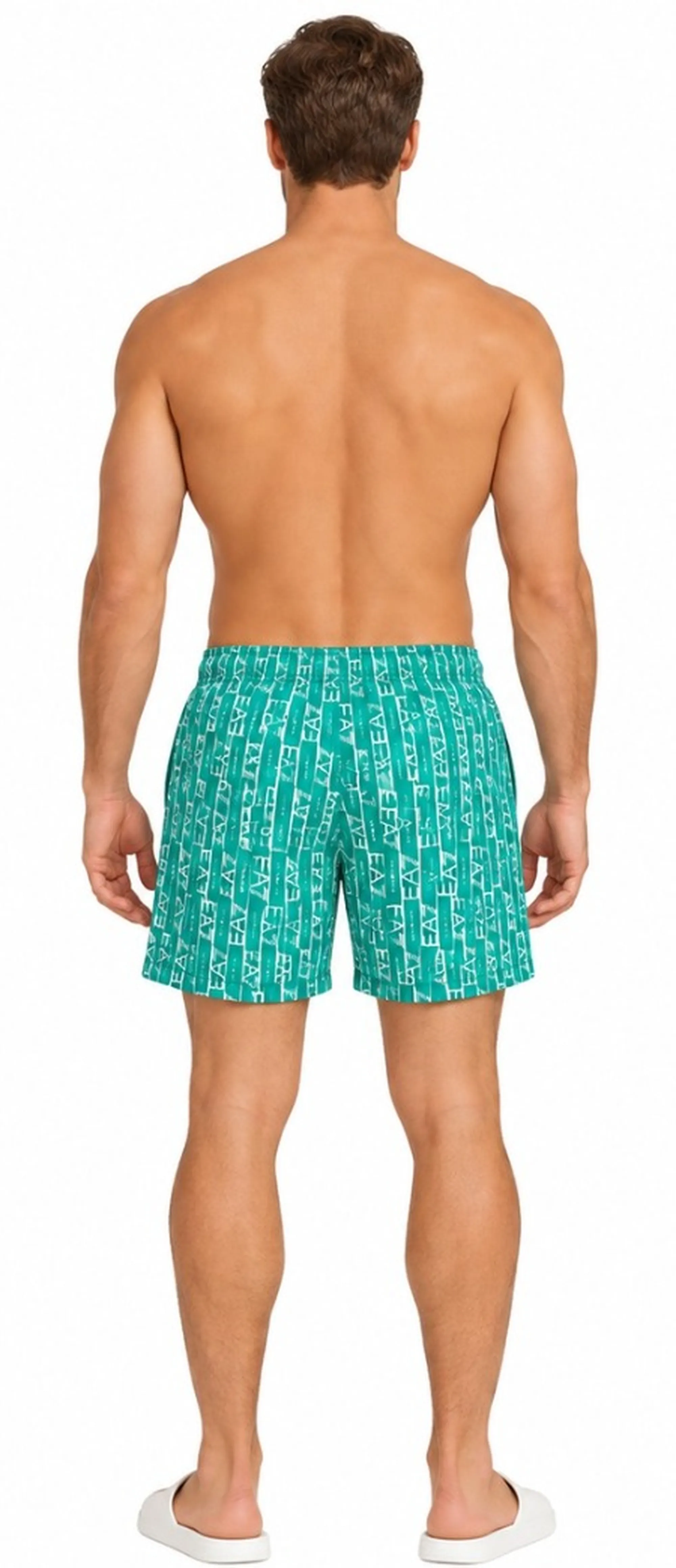Ea7 B'Boxer Beachwear' Green 7M001677Af21251 199497