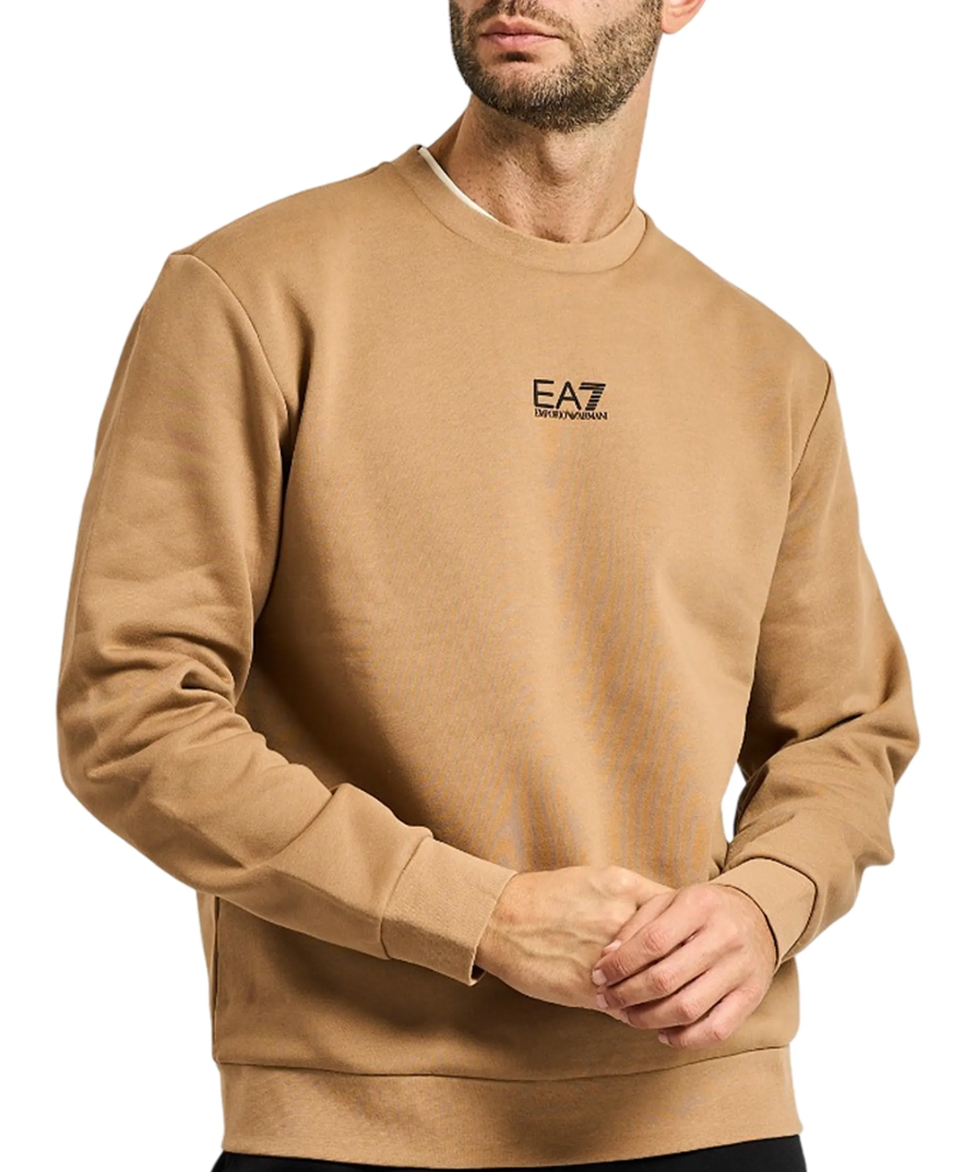 Ea7 Felpa Beige 8Npm34Pjvtz 164888