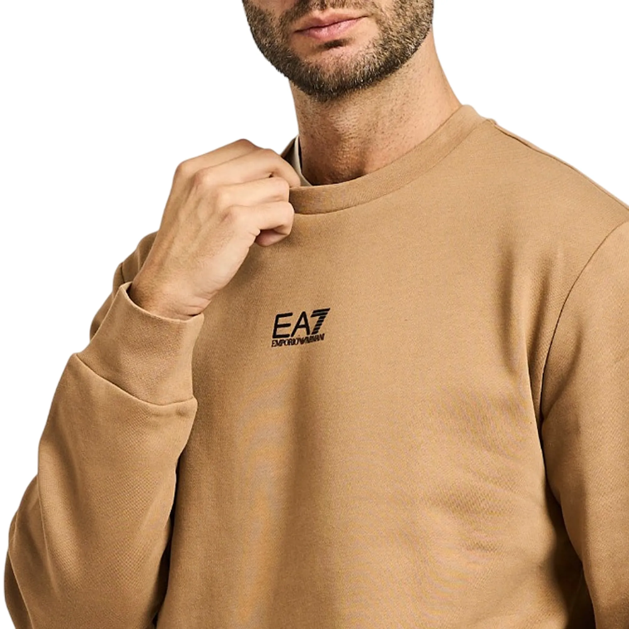 Ea7 Felpa Beige 8Npm34Pjvtz 164889