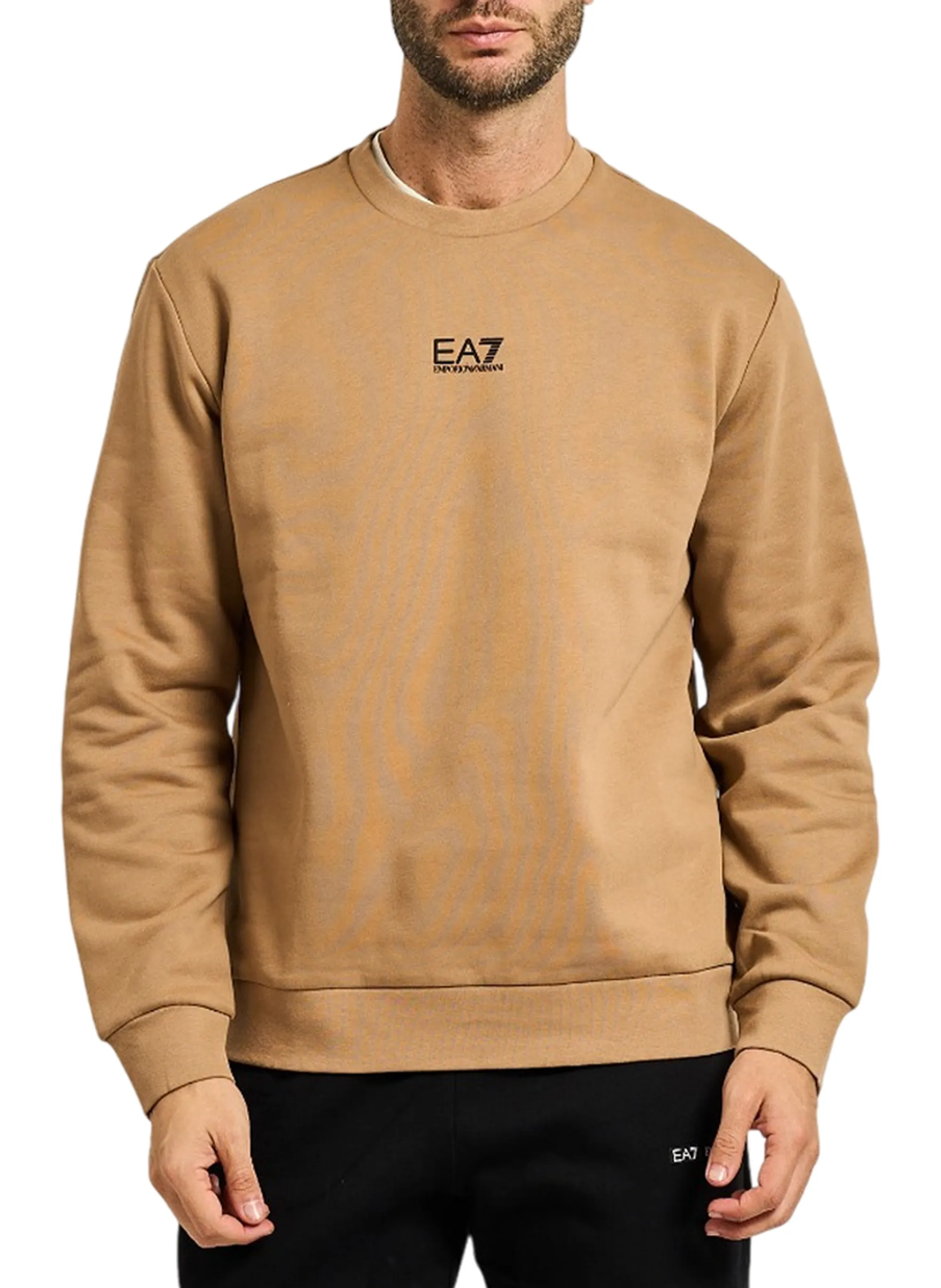 Ea7 Felpa Beige 8Npm34Pjvtz 164890