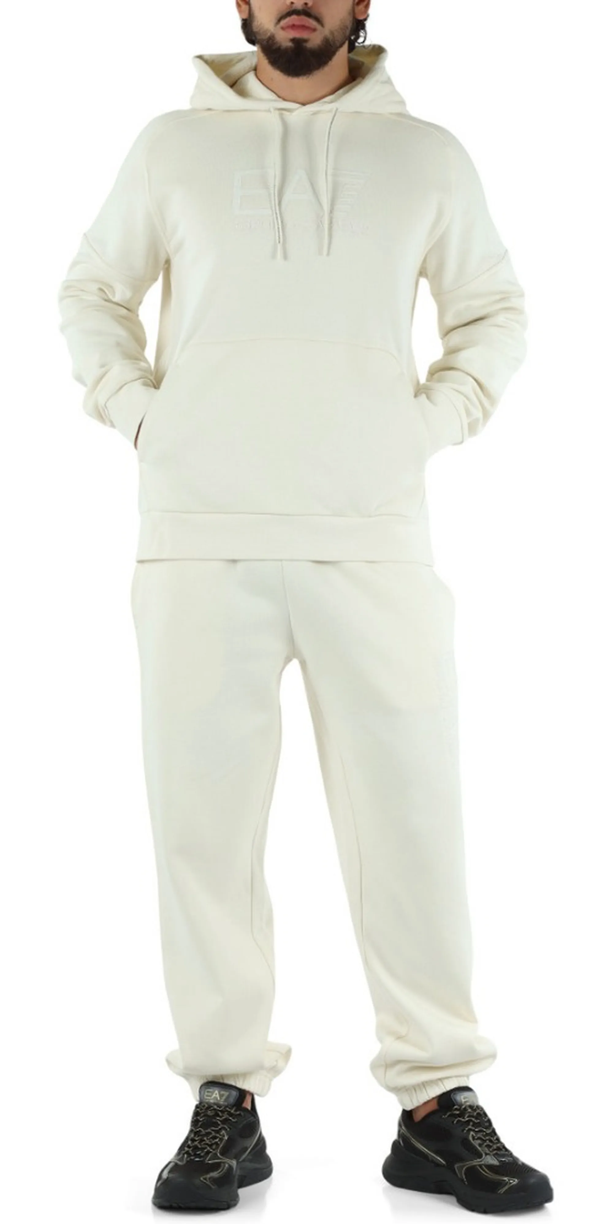 Ea7 Felpa Bianco 7M000909Af10377 164509