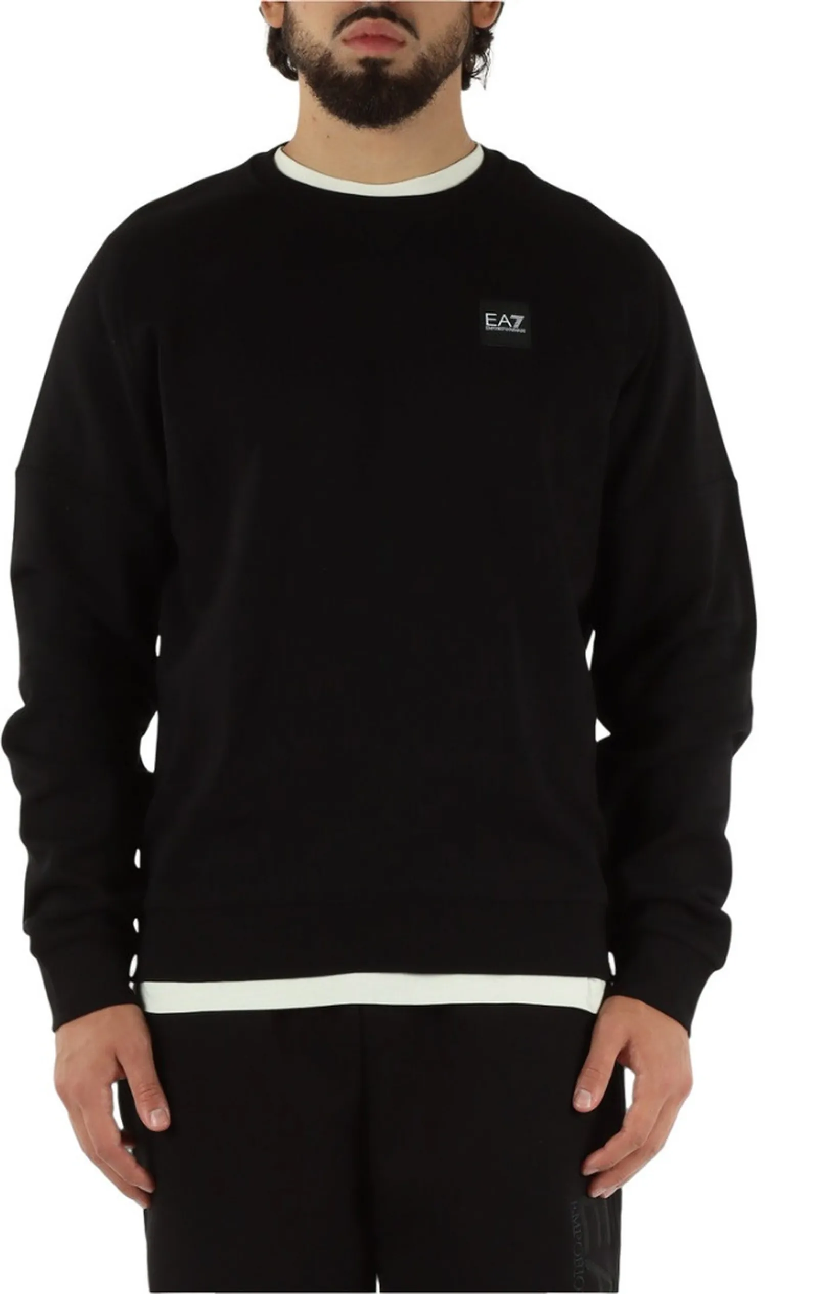 Ea7 Felpa Nero 7M000908Af10377 164500