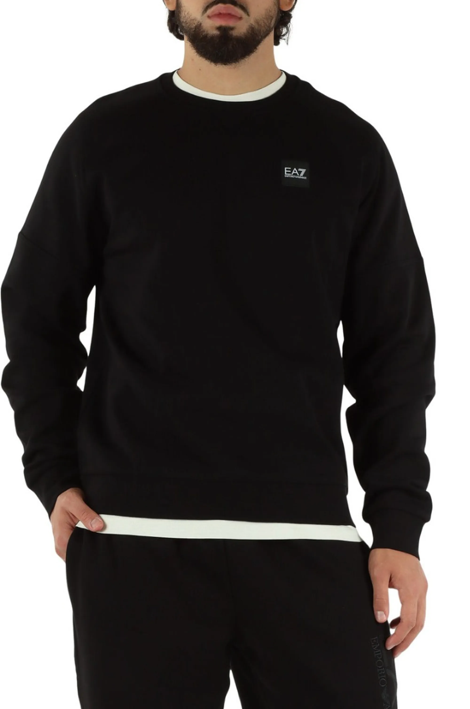 Ea7 Felpa Nero 7M000908Af10377 164502