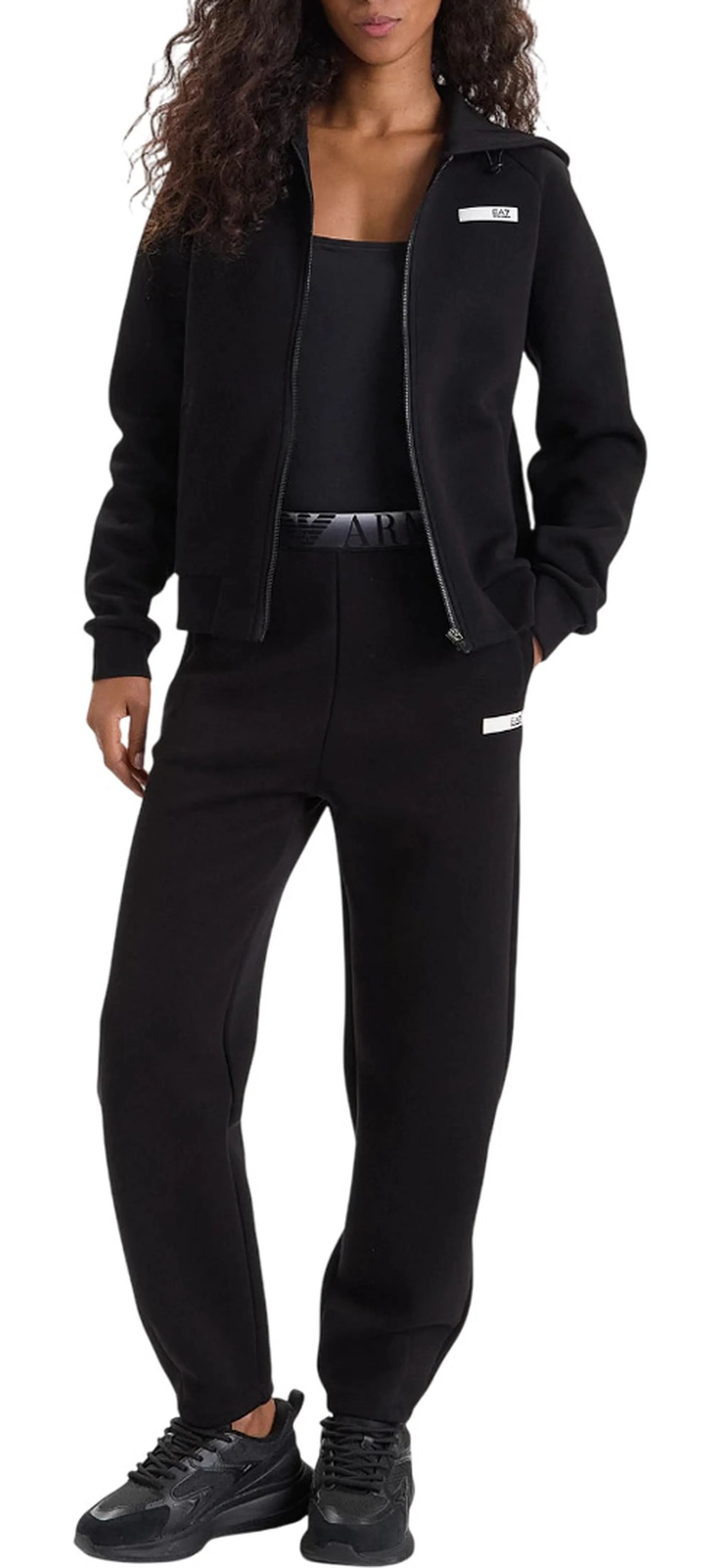 Ea7 Felpa Nero 7W000675Af13151 164048