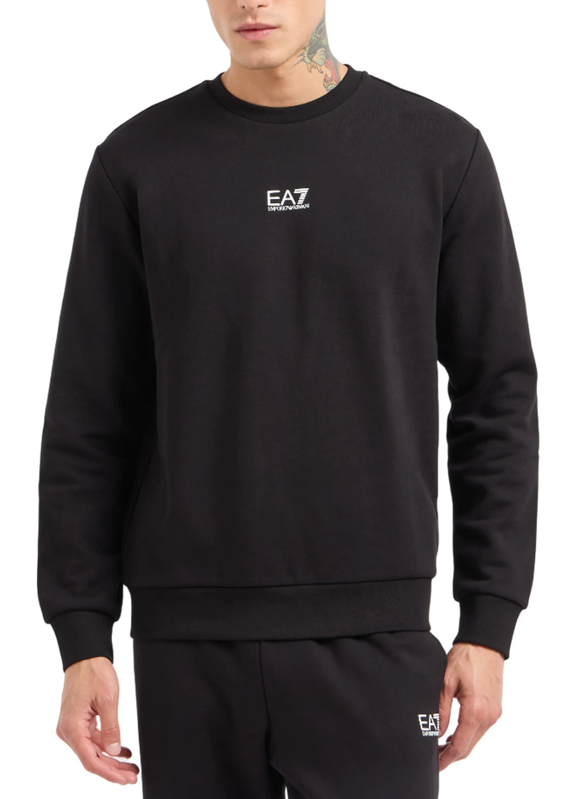Ea7 Felpa Nero 8Npm34Pjvtz 161496