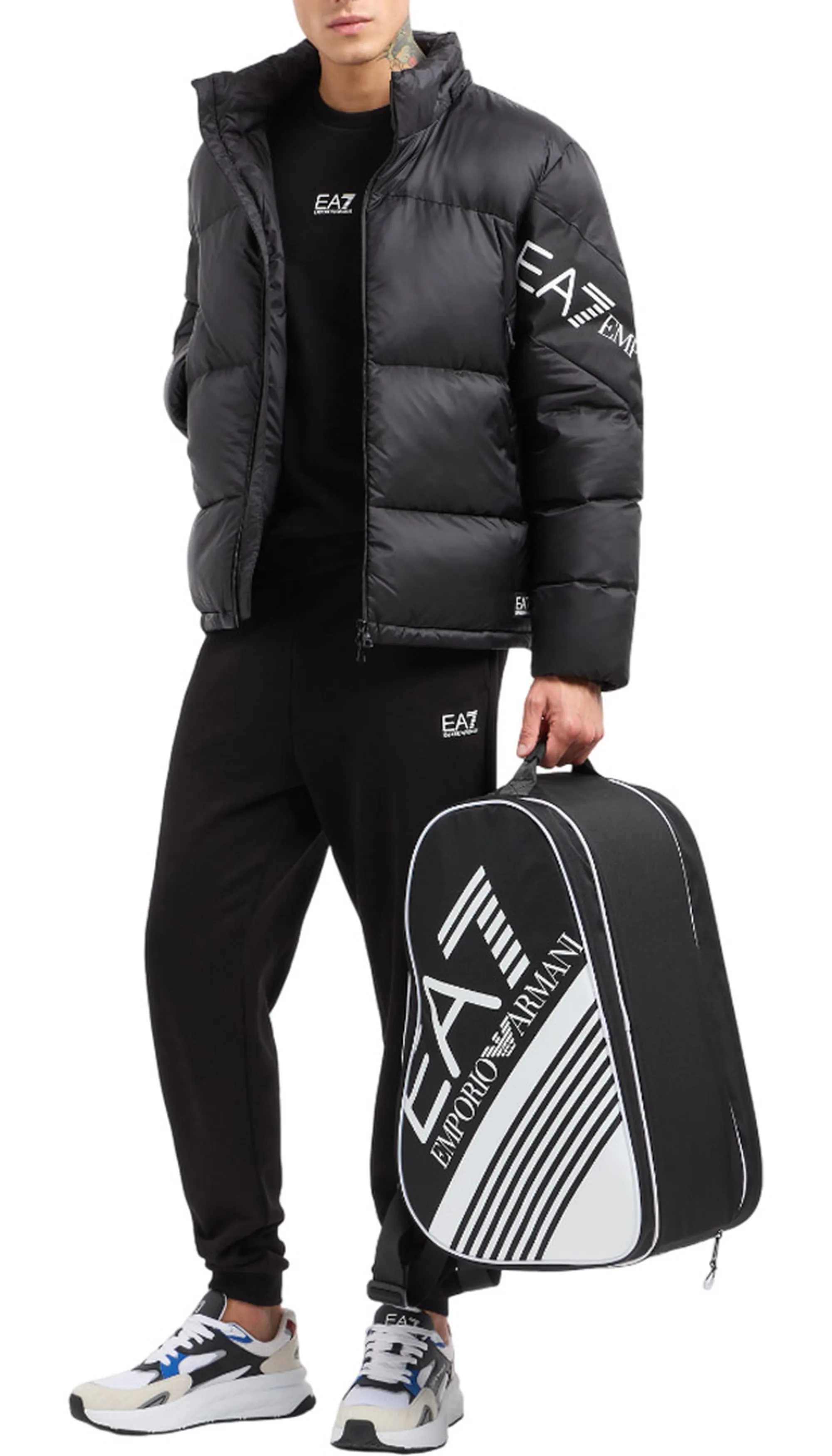 Ea7 Felpa Nero 8Npm34Pjvtz 161503