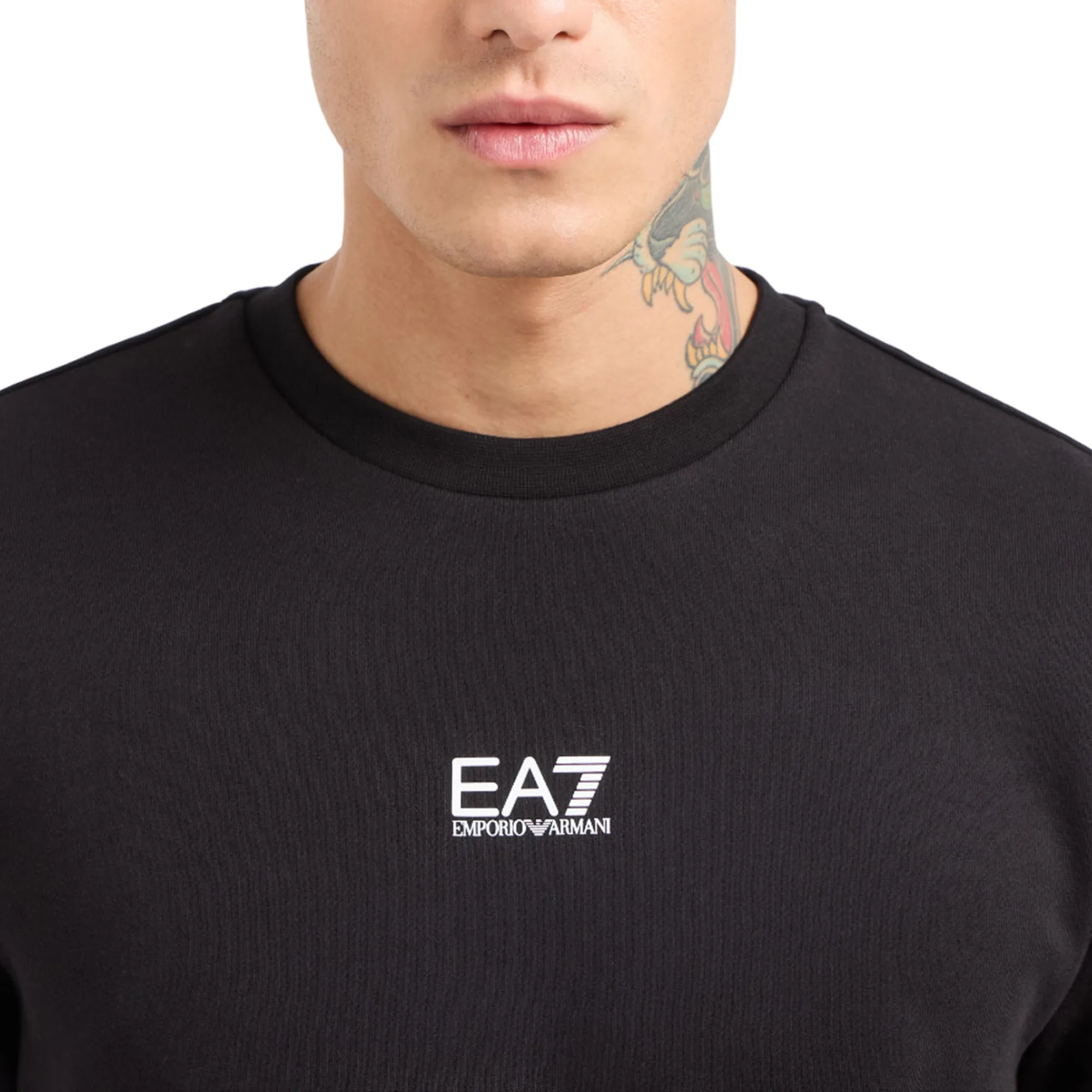 Ea7 Felpa Nero 8Npm34Pjvtz 161504