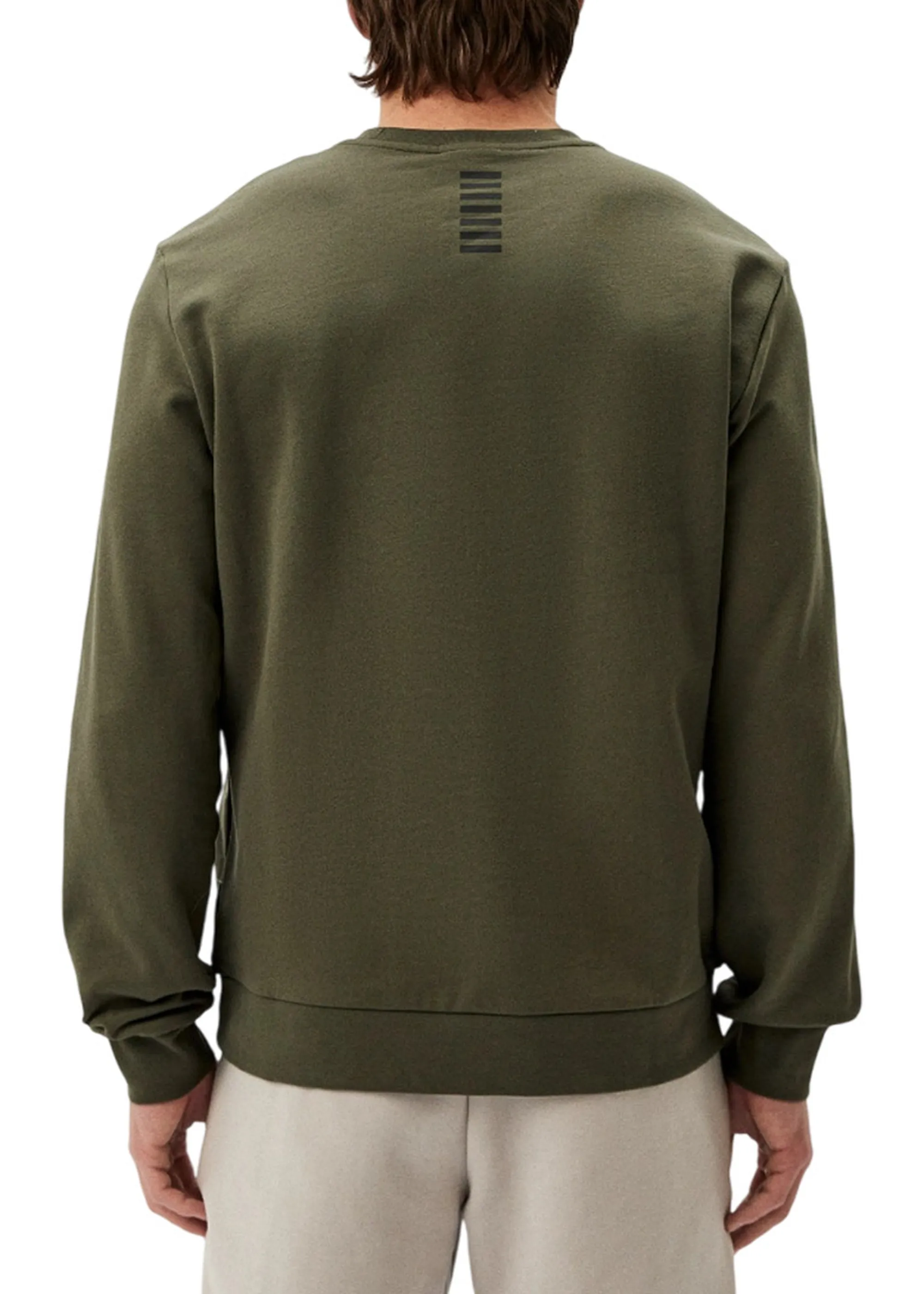 Ea7 Felpa Verde Scuro 8Npm34Pjvtz 161493