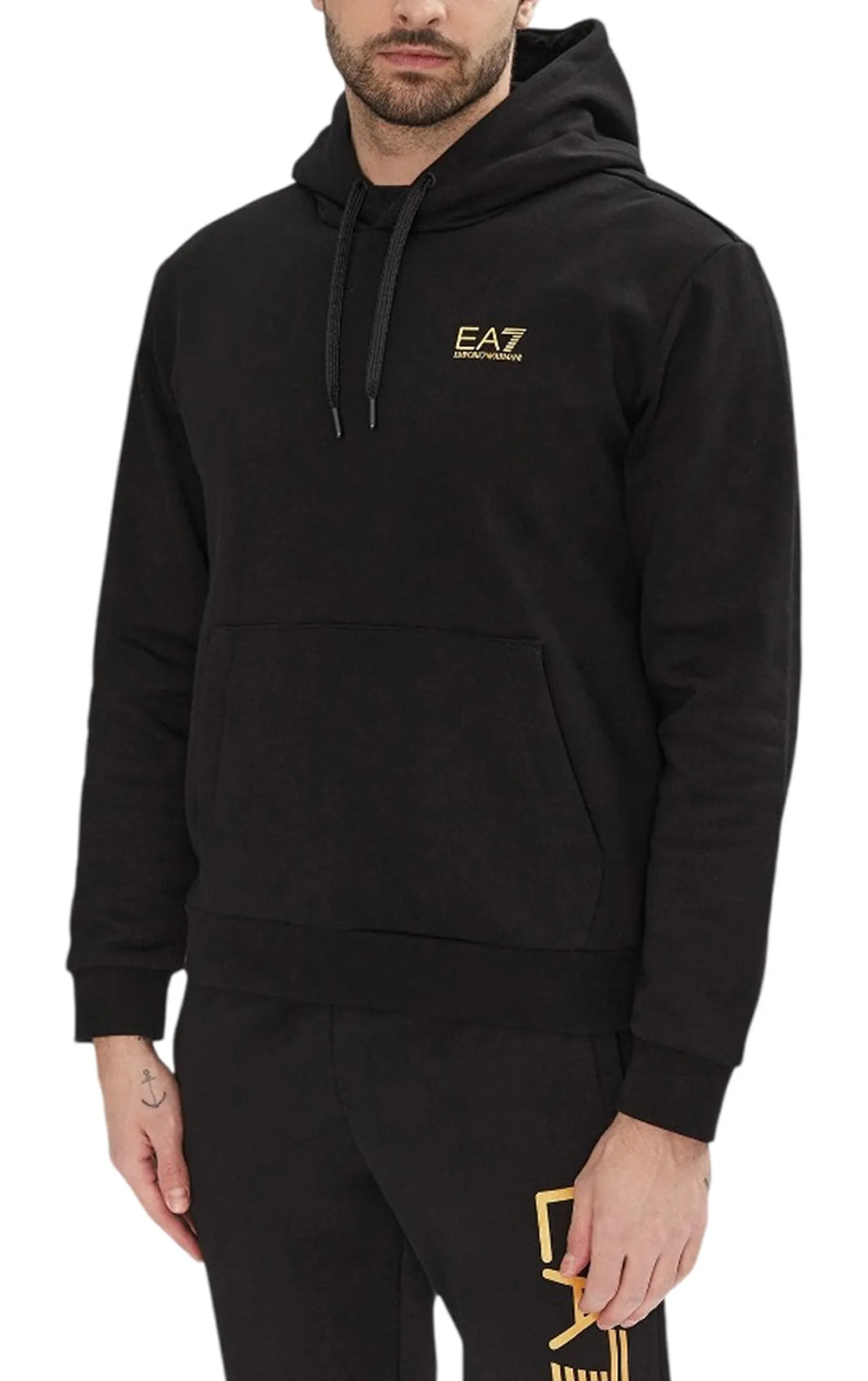 Ea7 Felpa Ea7 Nero 7M000570Af10377 191091