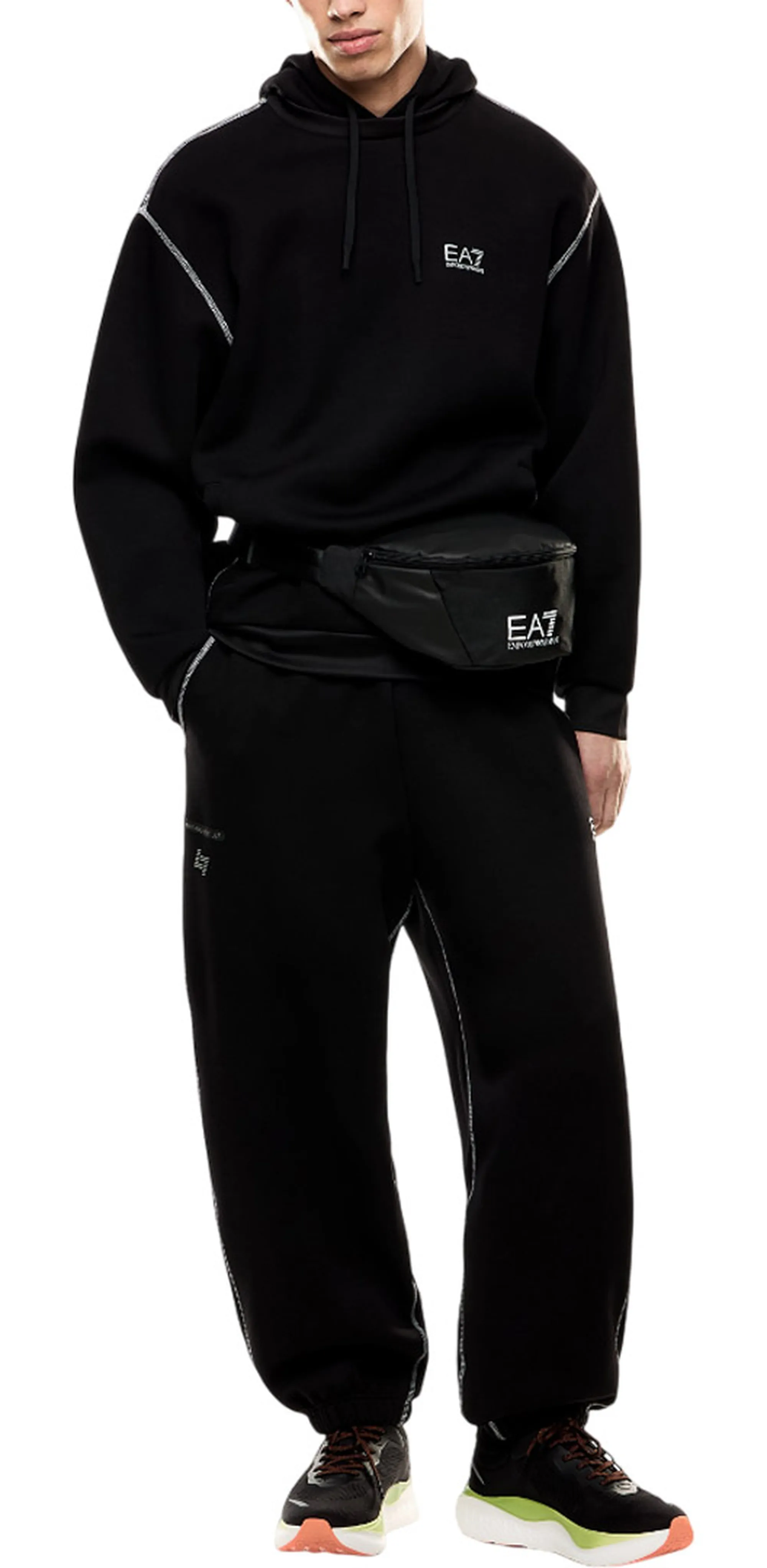 Ea7 B'Ea7 Sweatshirt' Black 7M000660Af13538 161274