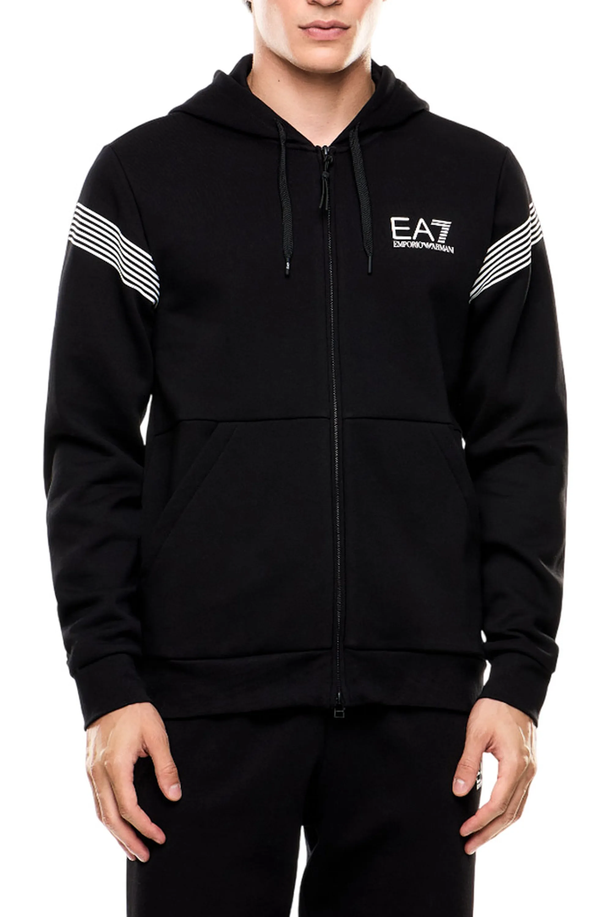 Ea7 B'Ea7 7Lines Sweatshirt' Black 7M001187Af10377 161531