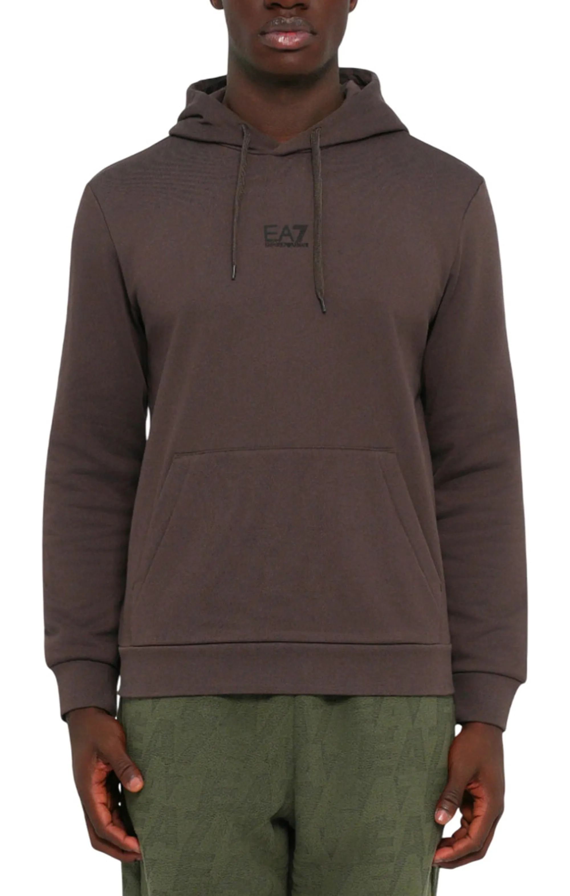 Ea7 B'Ea7 Core Identity Sweatshirt' Brown 8Npm37Pjvtz 161711