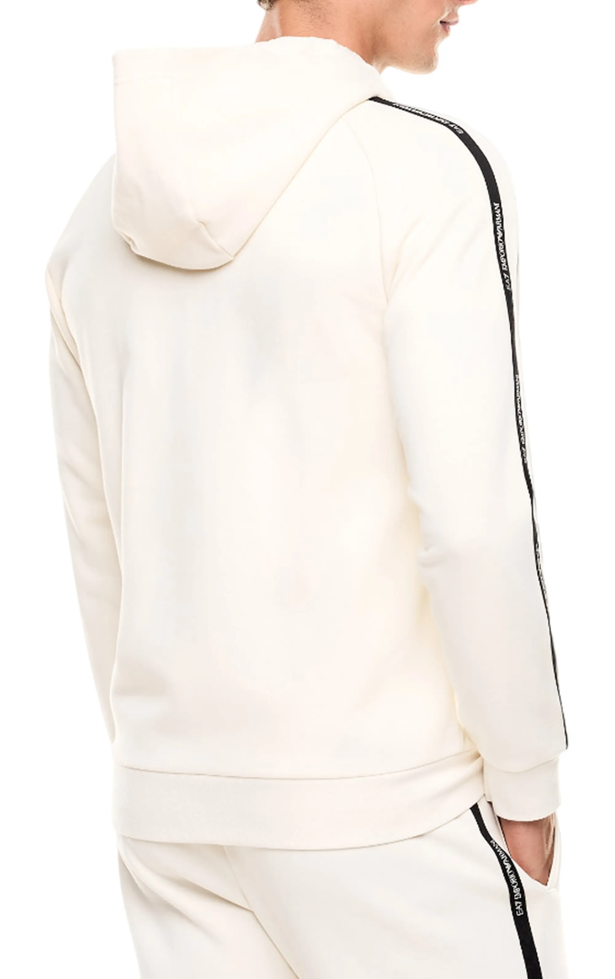 Ea7 B'Ea7 Cotton Blend Sweatshirt' White 7M000973Af10377 161340