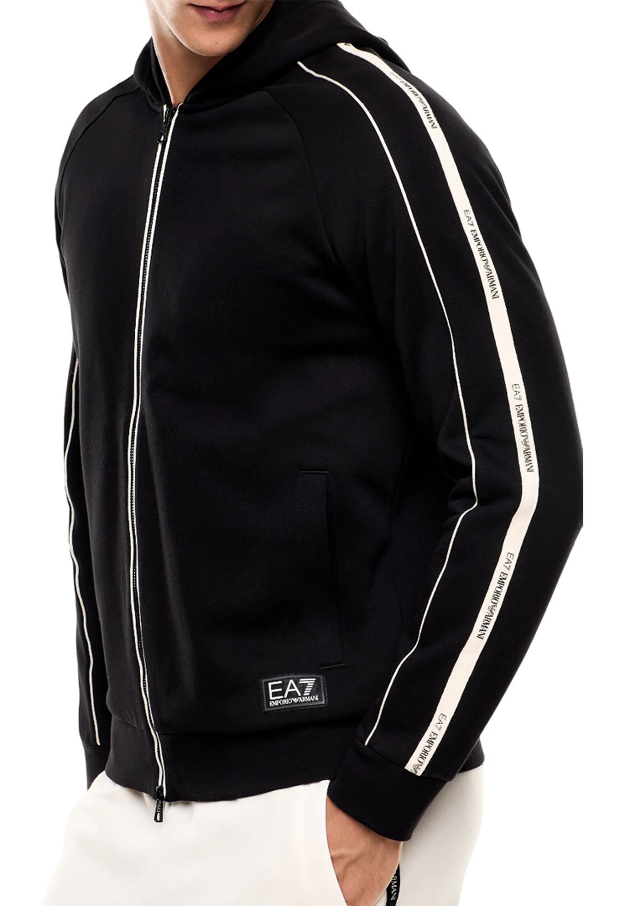 Ea7 B'Ea7 Cotton Blend Sweatshirt' Black 7M000973Af10377 161332