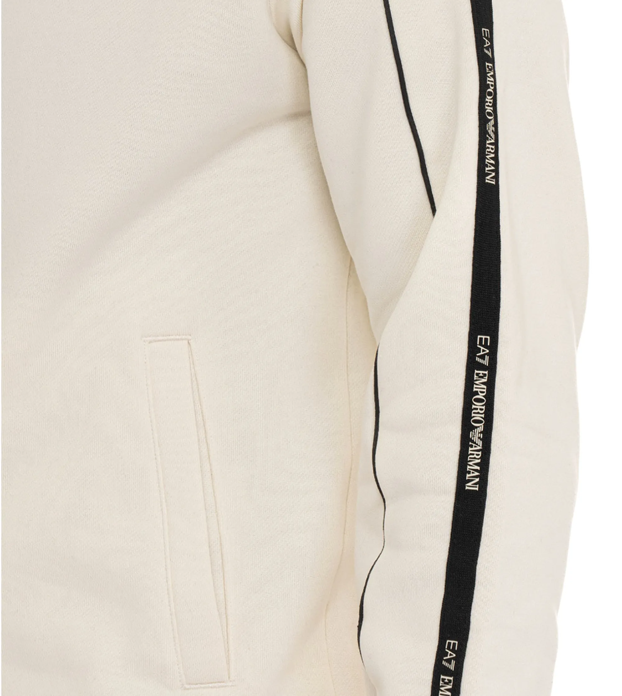 Ea7 B'Ea7 Cotton Blend Sweatshirt' Cream 7M000972Af10377 161323