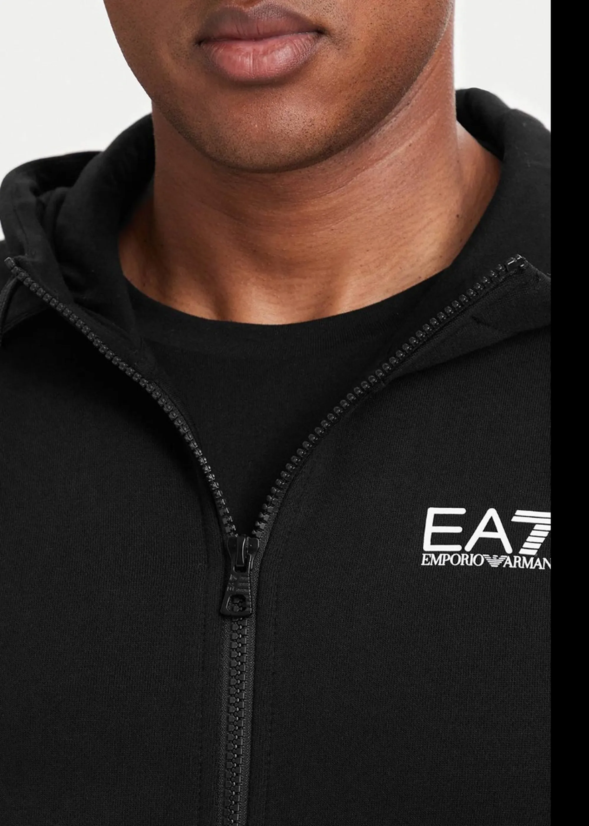 Ea7 B'Full Zip Sweatshirt' Black 7M001047Af10377 190949